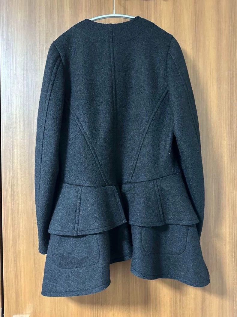 Comme des Garcons Comme des Garcons Black jacket coat top Size S / US 4 / IT 40 - 2 Thumbnail