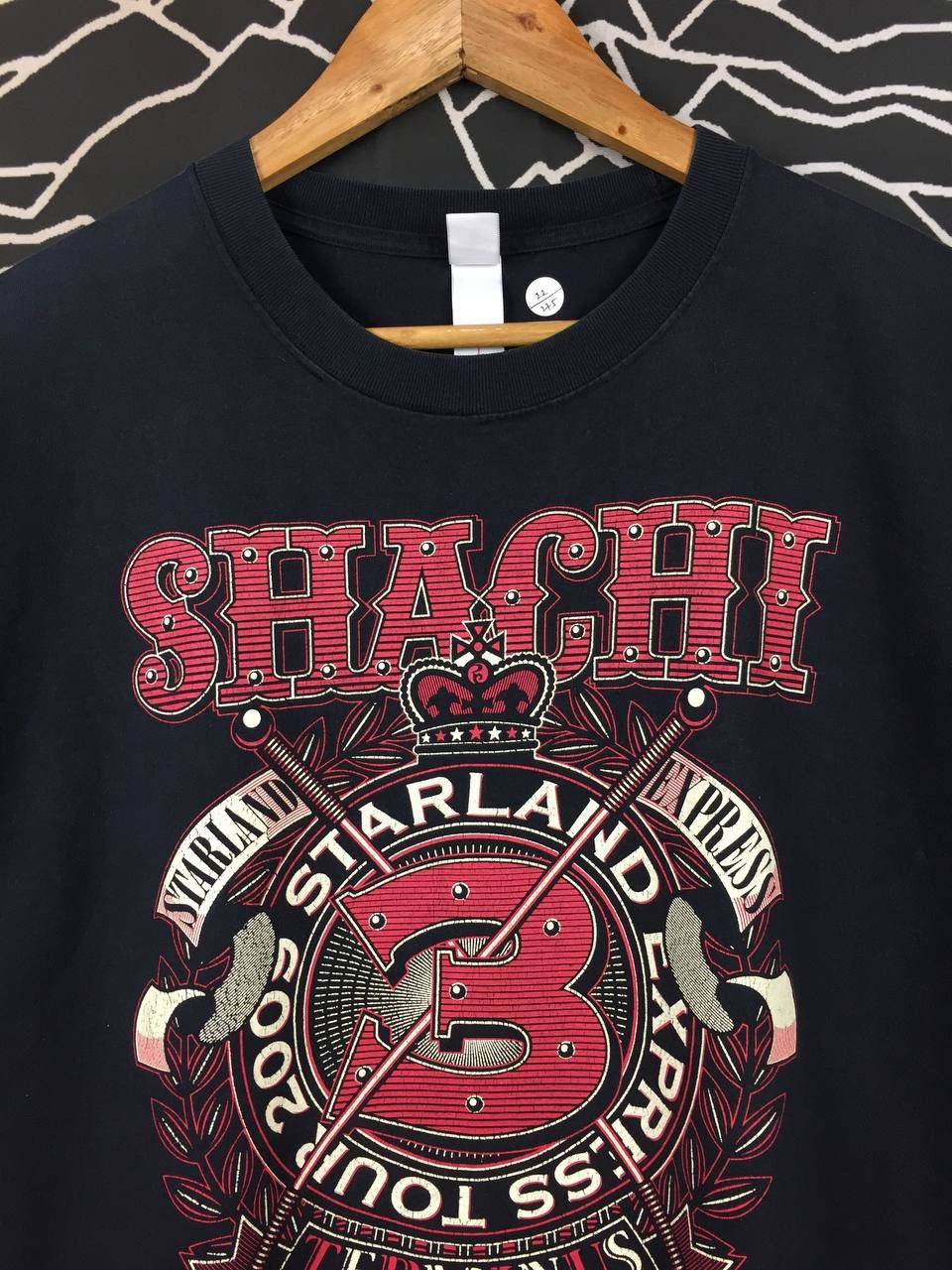 Band Tees Vtg Shachi Japanese Punk Rock Band Starland Express Tour Tee Size US L / EU 52-54 / 3 - 3 Thumbnail