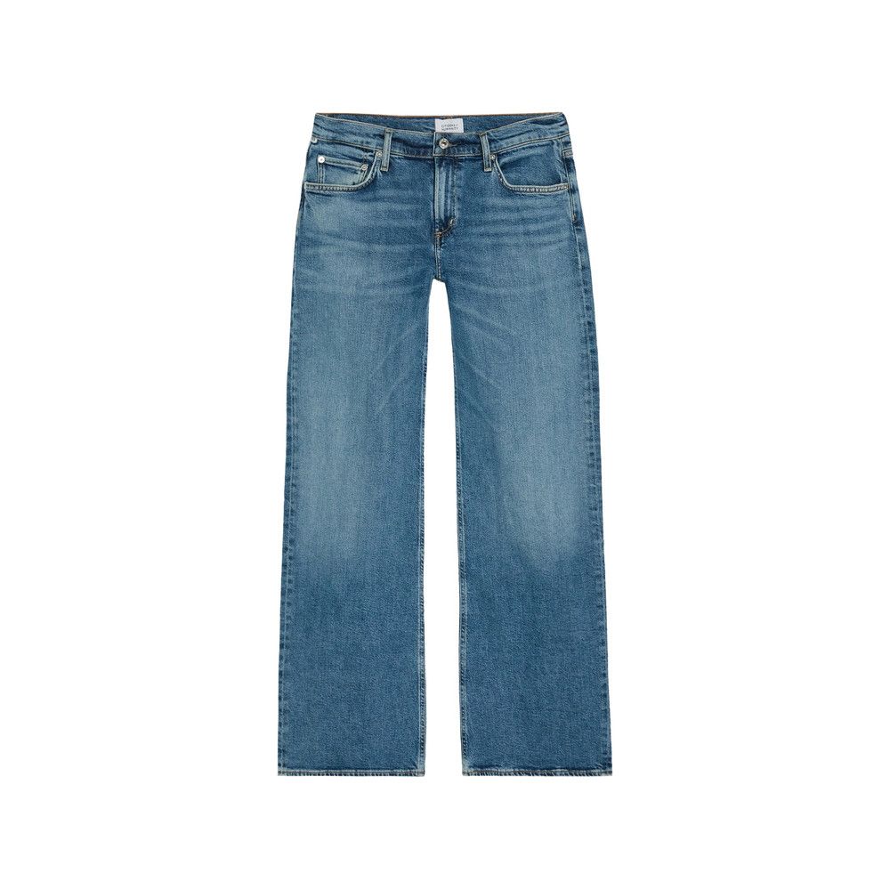 Citizens Of Humanity Citizens Of Humanity BLUE Denim - Wide-Leg Jeans Size 27" / US 4 / IT 40 - 1 Thumbnail