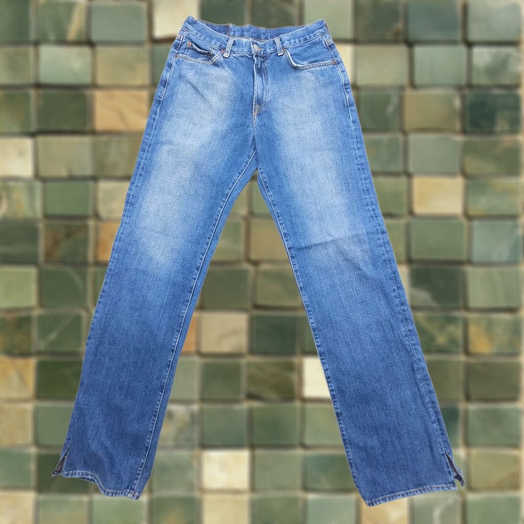 Lucky Brand Vintage Lucky Brand Denim Jeans Straight 32x37 Blue USA 90s 5-Pocket Mens Jeans Size US 32 / EU 48 - 1 Thumbnail