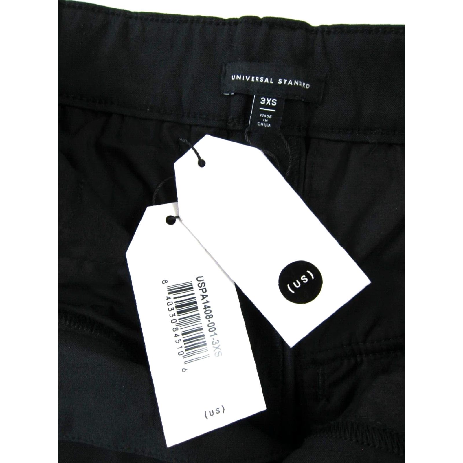 Vintage NWT Universal Standard Black Cotton Stretch High Rise Chino Short 3XS US 2-4 Womens Casual Workwear Shorts Size 26" / US 2 / IT 38 - 4 Thumbnail