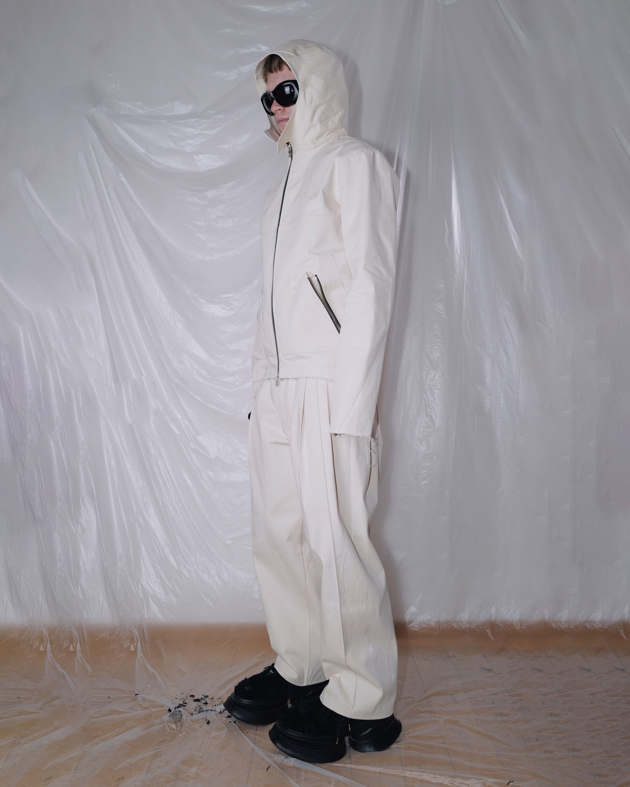 Other HOODED COTTON TAILORED JACKET Size US M / EU 48-50 / 2 - 3 Thumbnail