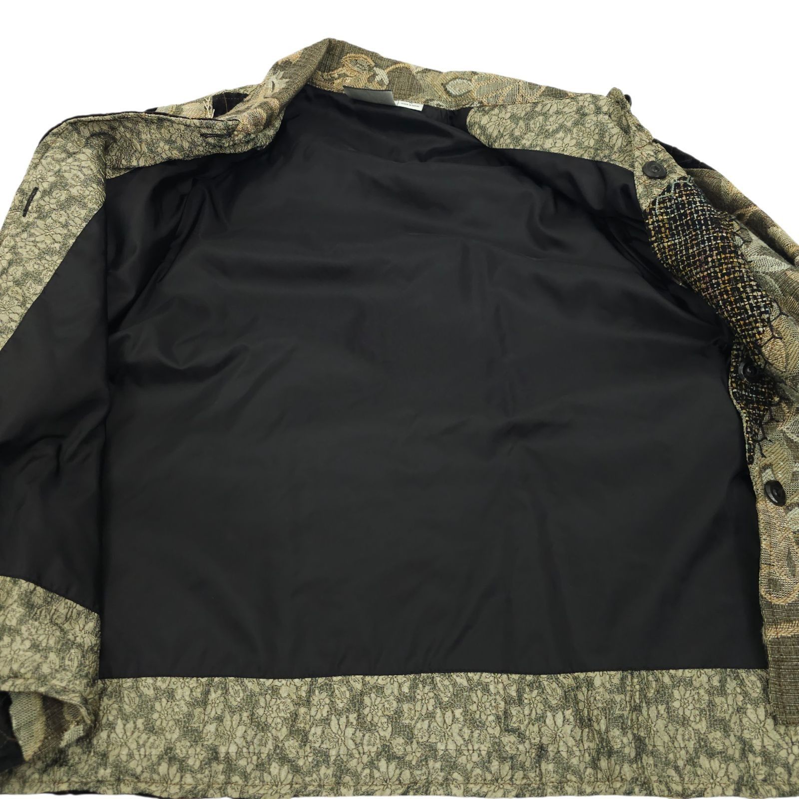 Other Yak Magik Jacket XL Floral Tapestry Patchwork Quilted Velvet Size XL / US 12-14 / IT 48-50 - 7 Thumbnail