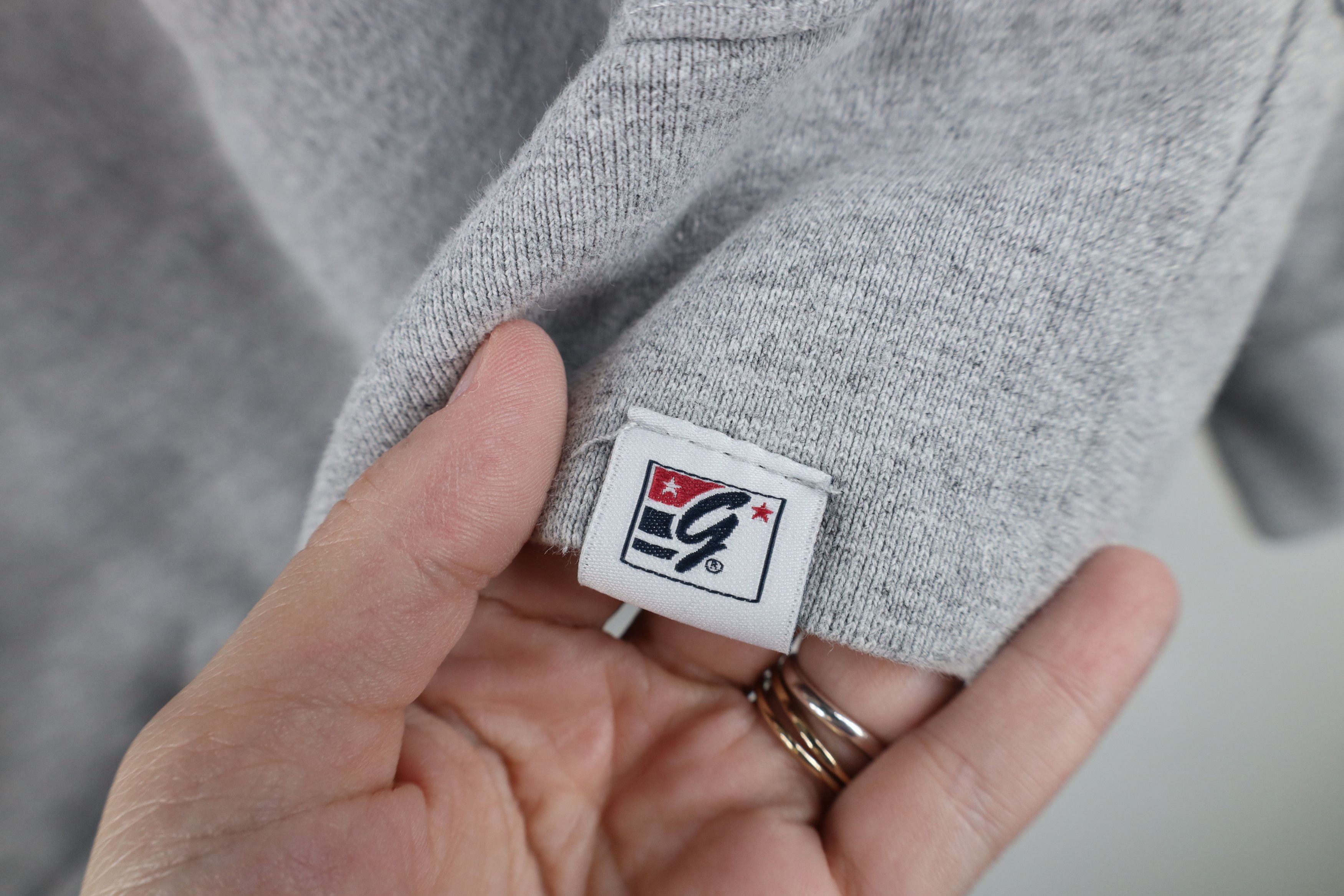 Vintage Vintage 90s The Game Reverse Weave Hoodie Sweatshirt USA Size US L / EU 52-54 / 3 - 4 Thumbnail
