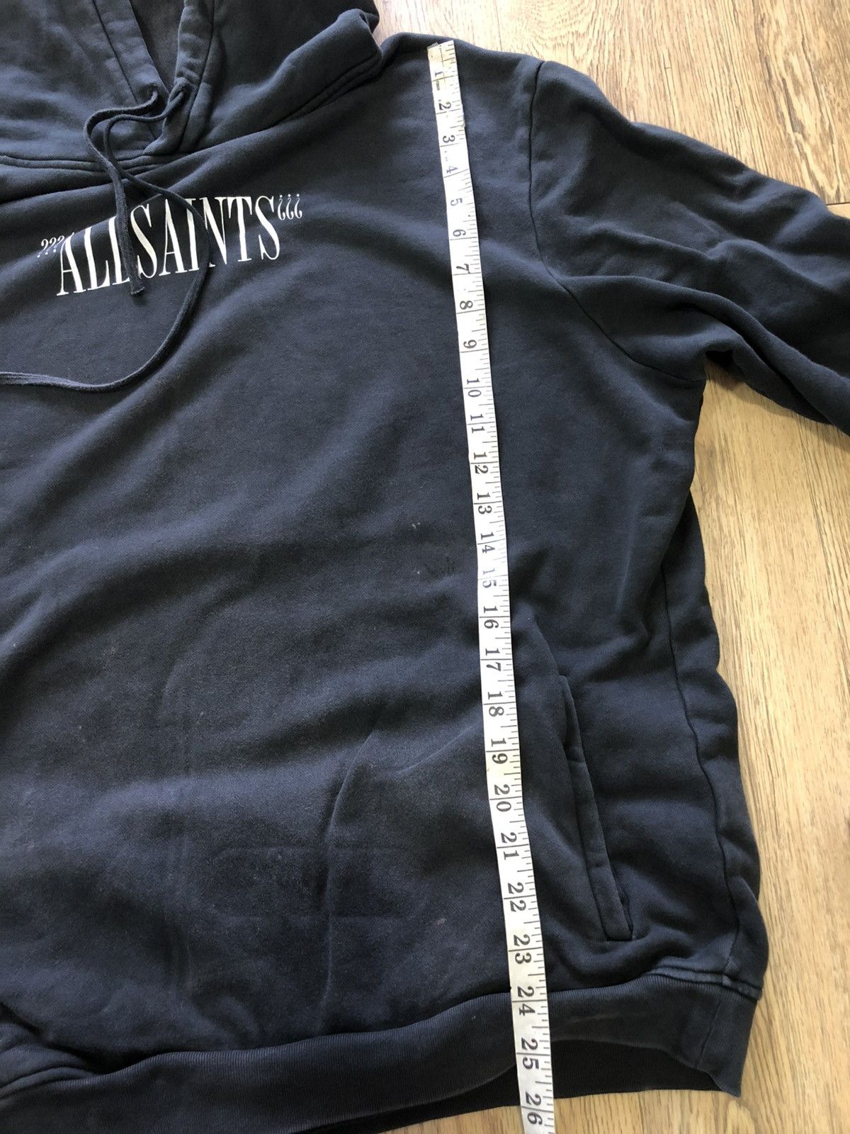Allsaints Allsaints fade black hoodie Size US M / EU 48-50 / 2 - 8 Thumbnail