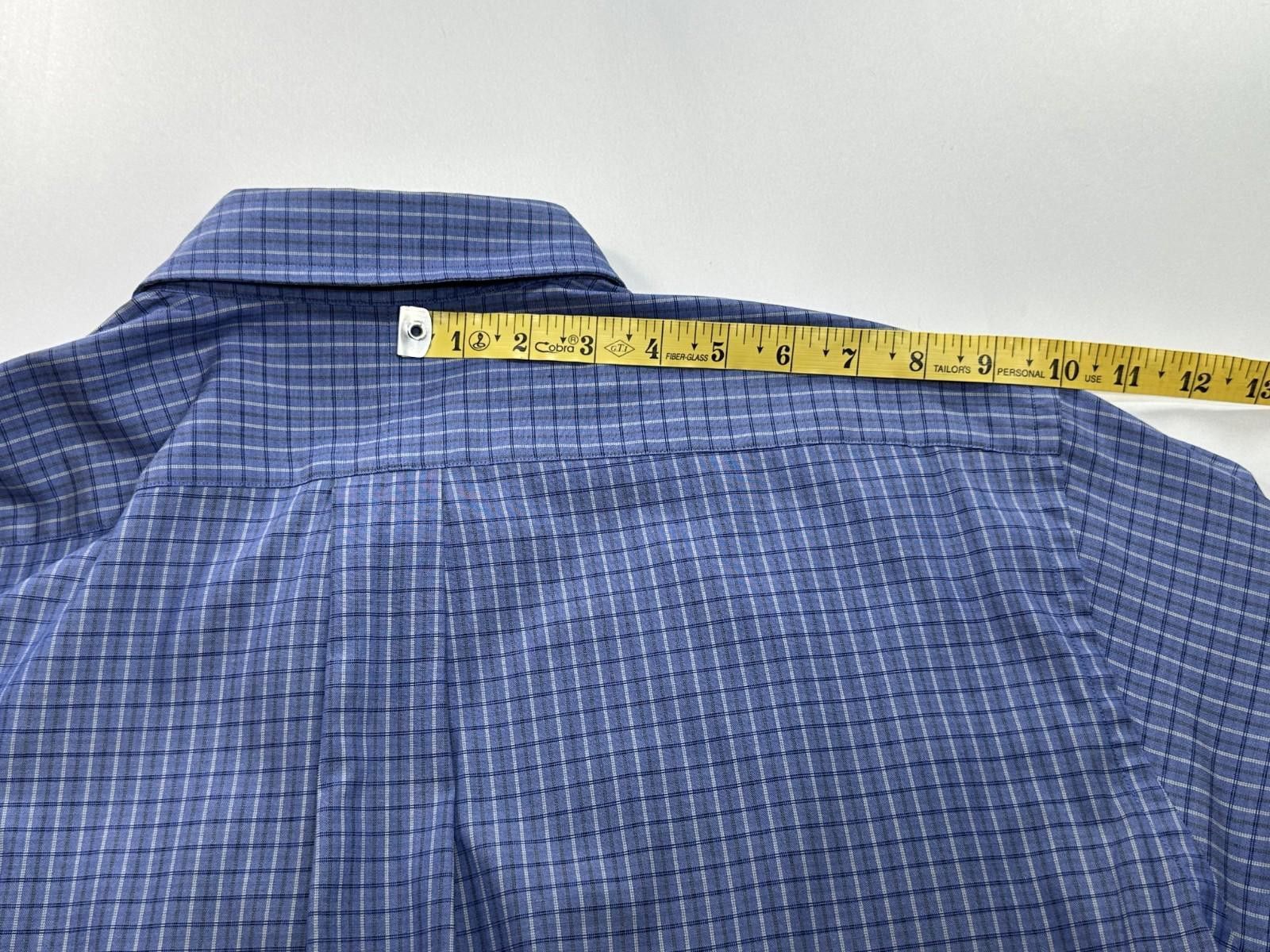 L.L. Bean LL Bean Cotton Blend Oxford Button Up Shirt Mens Blue XL Size US XL / EU 56 / 4 - 7 Thumbnail