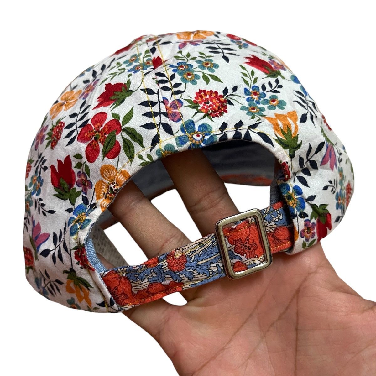Japanese Brand × Vivienne Westwood Authentic Vivienne Westwood Cotton Florals Cap Size ONE SIZE - 4 Thumbnail