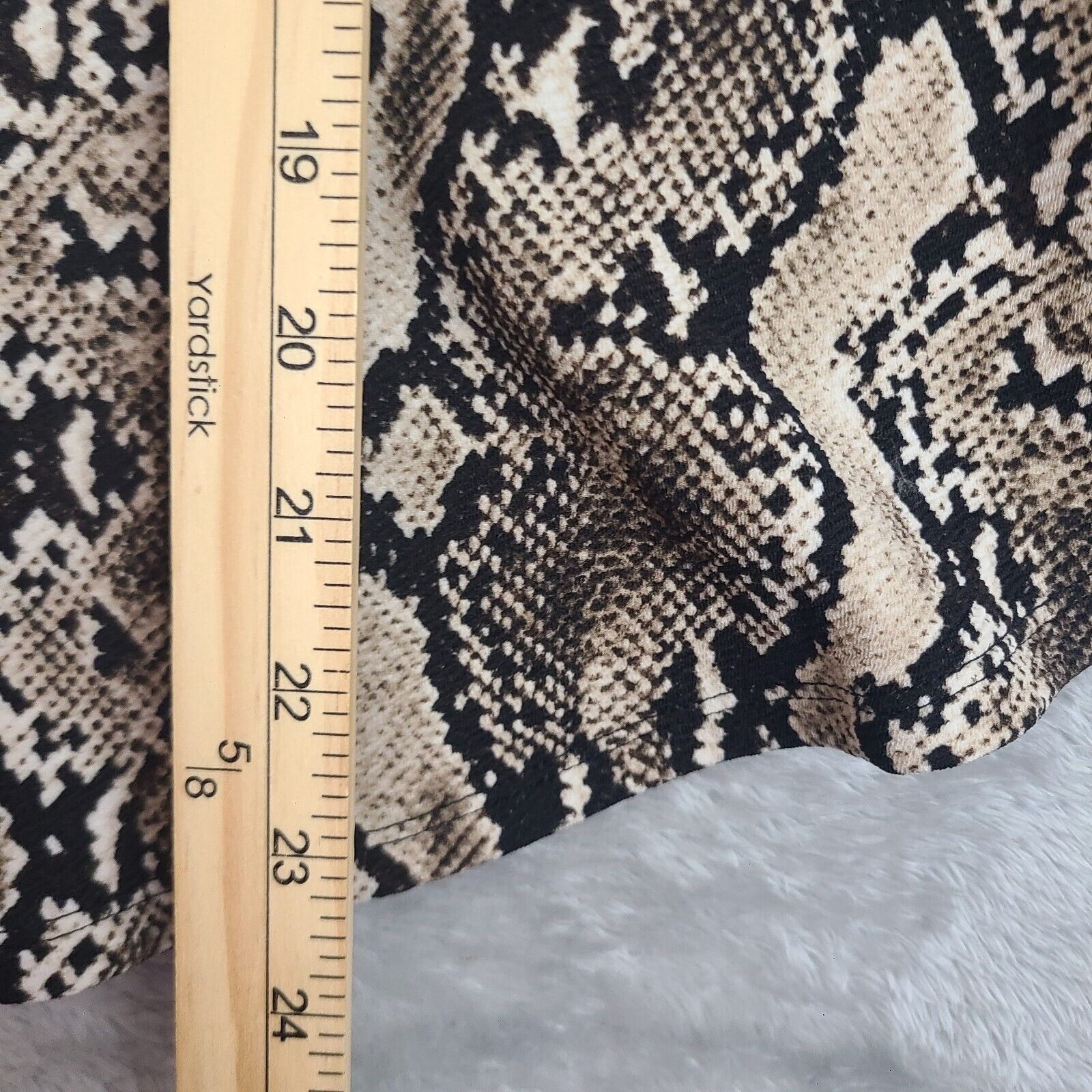 Vintage Thalia & Sodi Size XL top Snake Skin print sleeves Women's T Size XL / US 12-14 / IT 48-50 - 7 Thumbnail