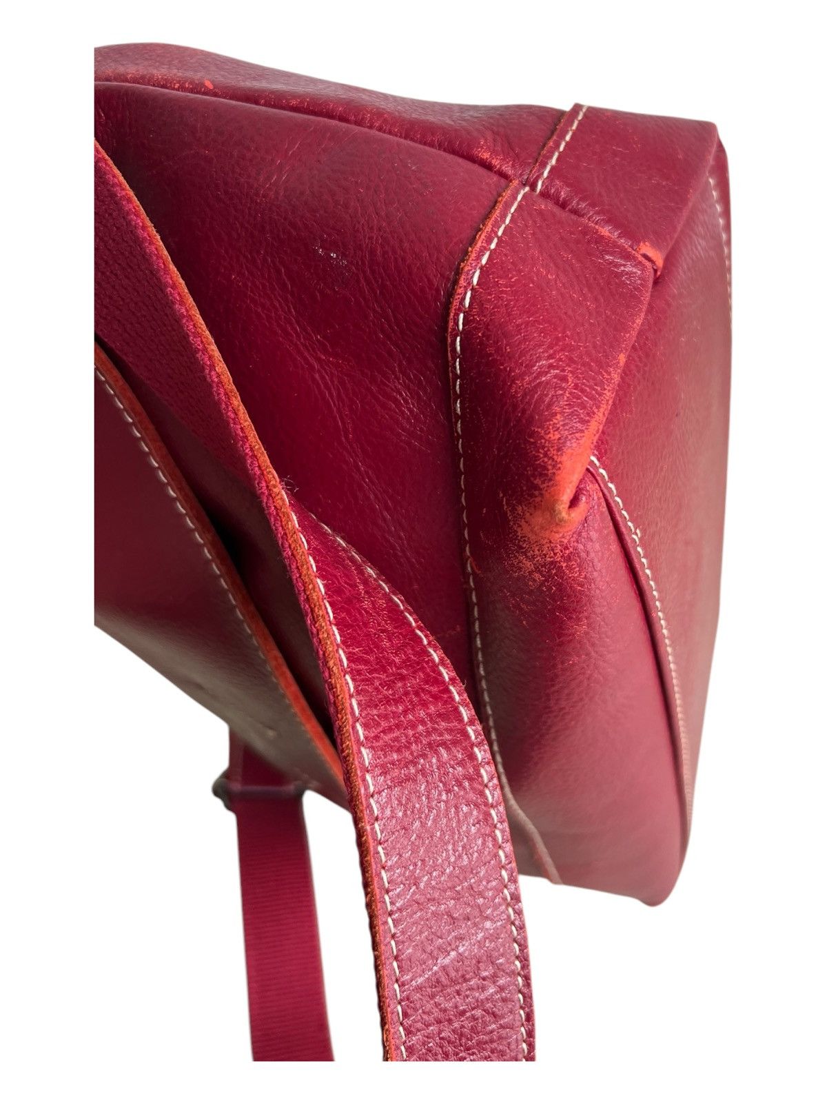 Comme des Garcons 🇯🇵 Craft LILY Genuine Leather Crossbody Messenger Bag Size ONE SIZE - 11 Thumbnail