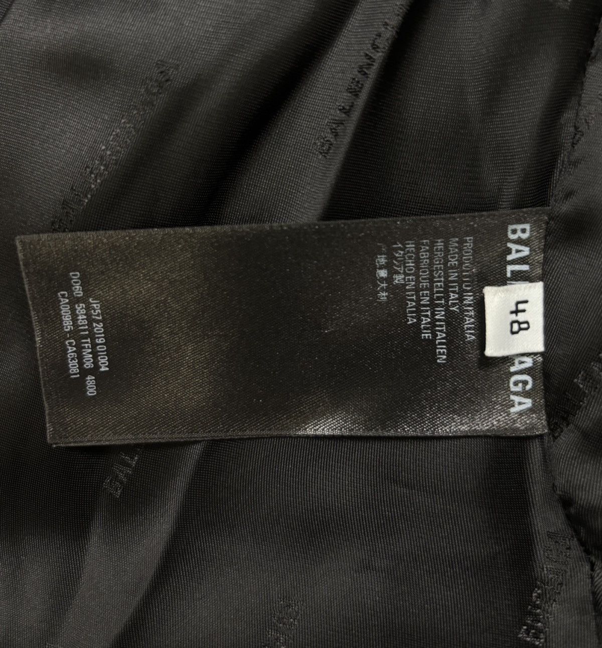 Balenciaga Balenciaga Oversized Cocoon Flannel Padded Jacket Size US M / EU 48-50 / 2 - 13 Thumbnail