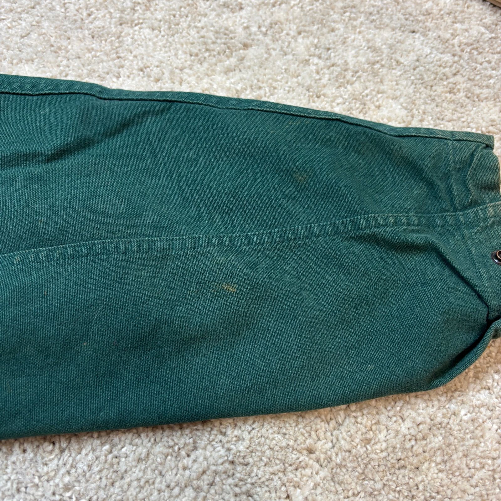 Vintage × Woolrich Woolen Mills Vintage 90s Woolrich Wool Lined Green Barn Jacket Mens L USA Size US L / EU 52-54 / 3 - 14 Thumbnail