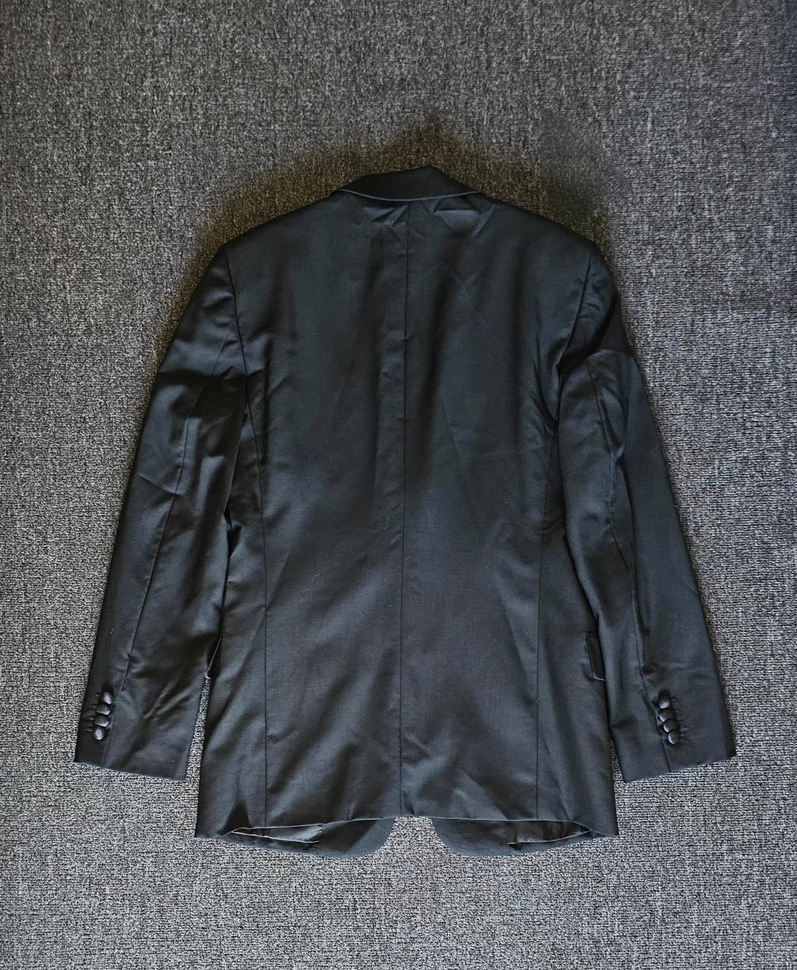 Prada Prada Black Wool Blazer Size 48R - 3 Thumbnail