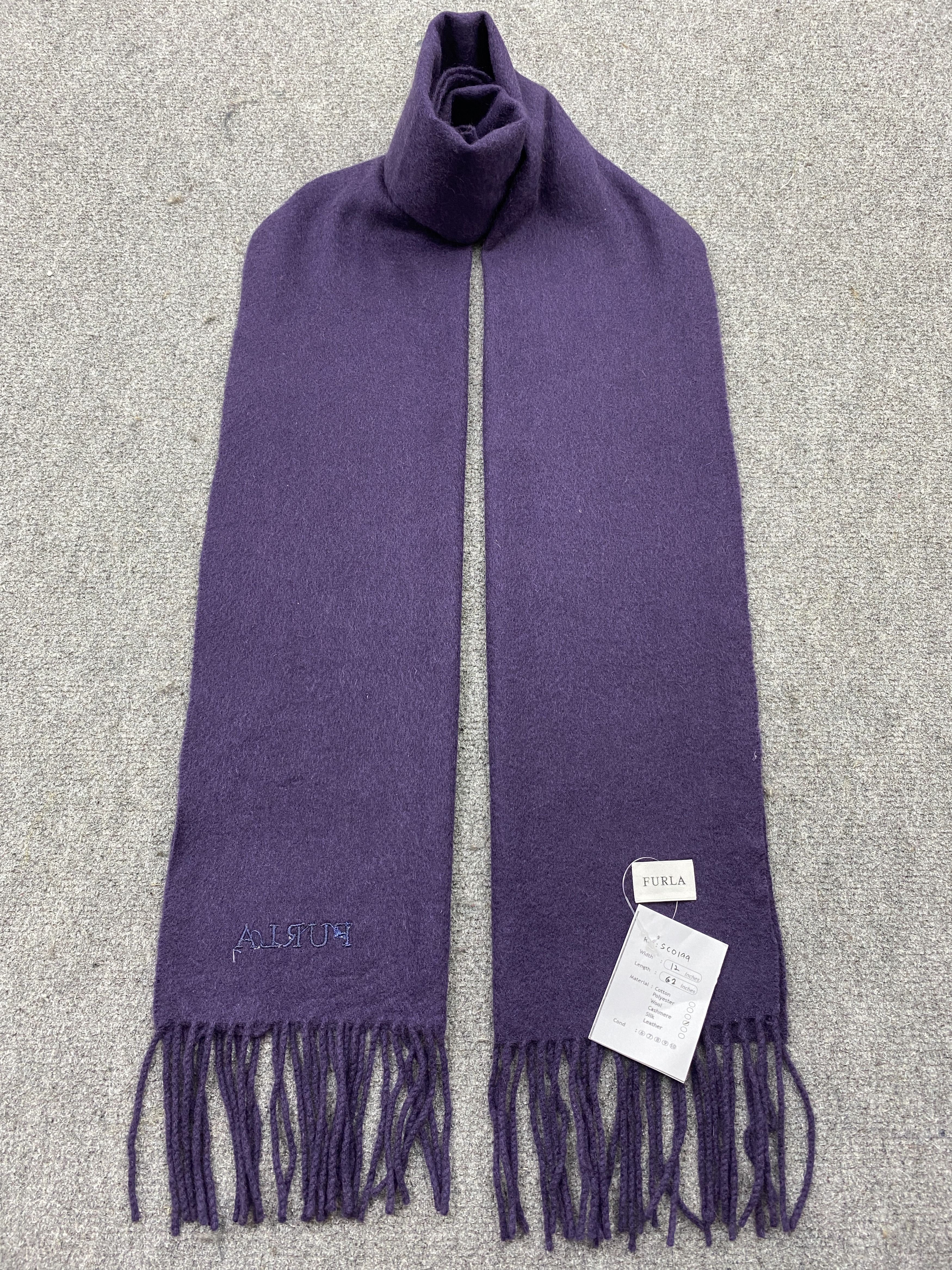 Furla × Other Furla Cashmere Scarf / Muffler / Neckwear SC0199 Size ONE SIZE - 1 Thumbnail