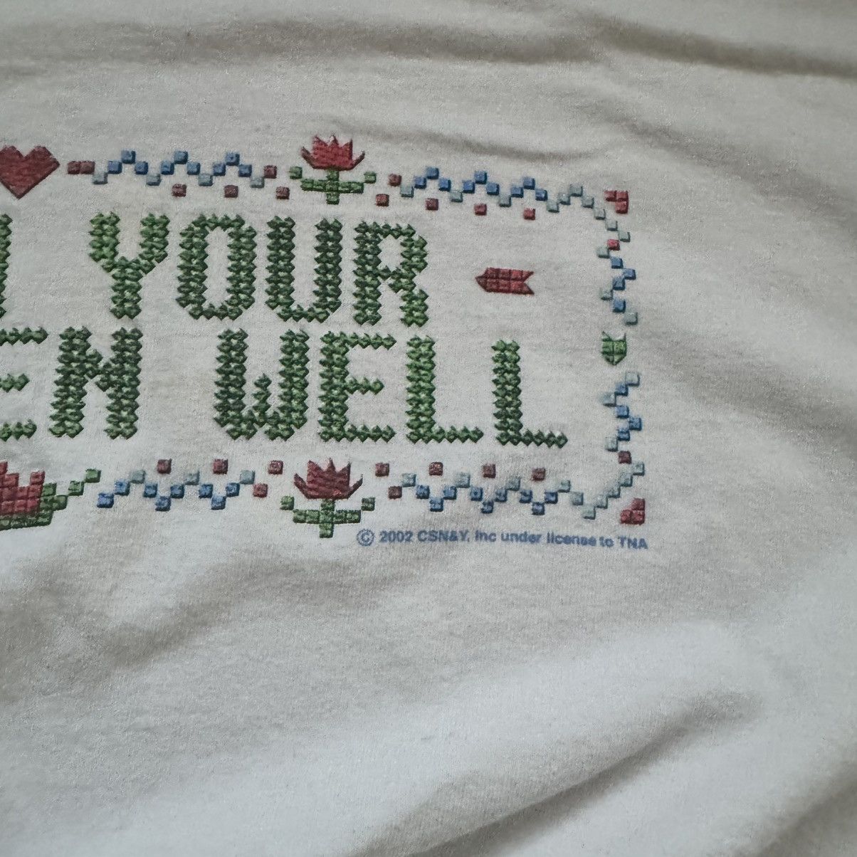 Anvil ANVIL • VNTG "Teach Yours" Pre Shrunk Tee (XL) Size US XL / EU 56 / 4 - 3 Thumbnail