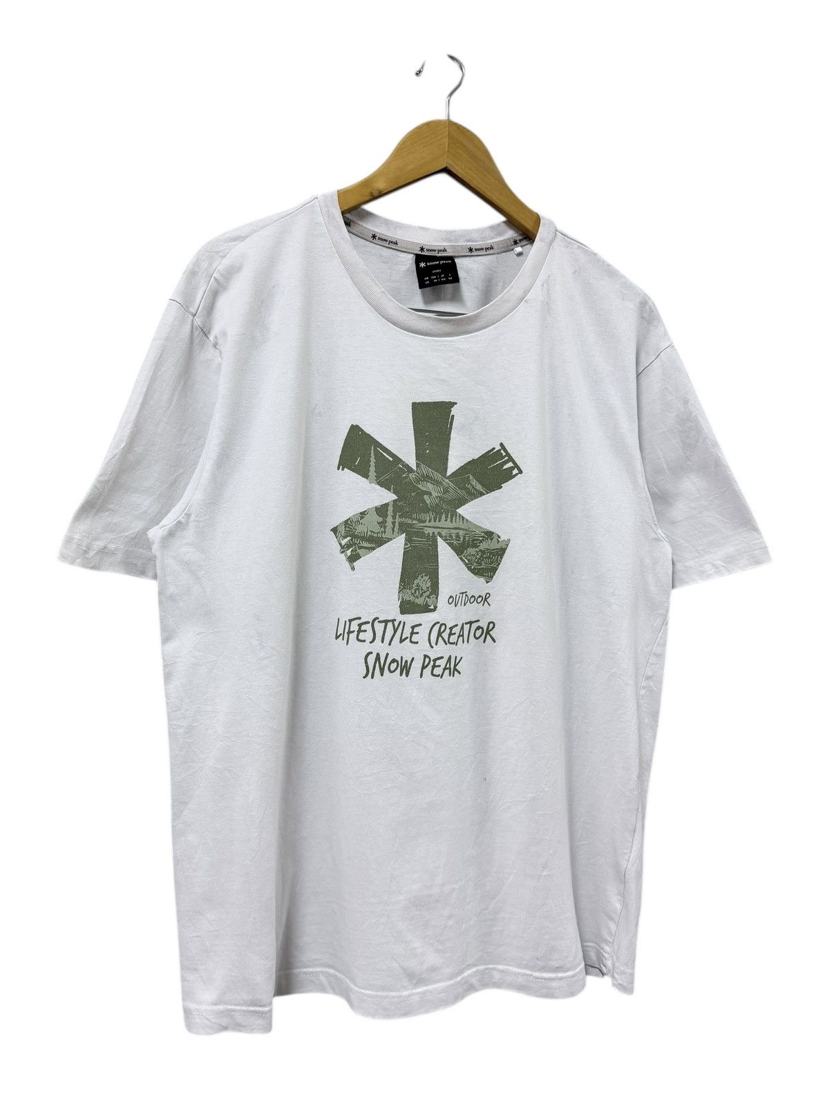Snow Peak Snow Peak Outdoor Lifestyle Creator Logo Tee Size US M / EU 48-50 / 2 - 5 Thumbnail