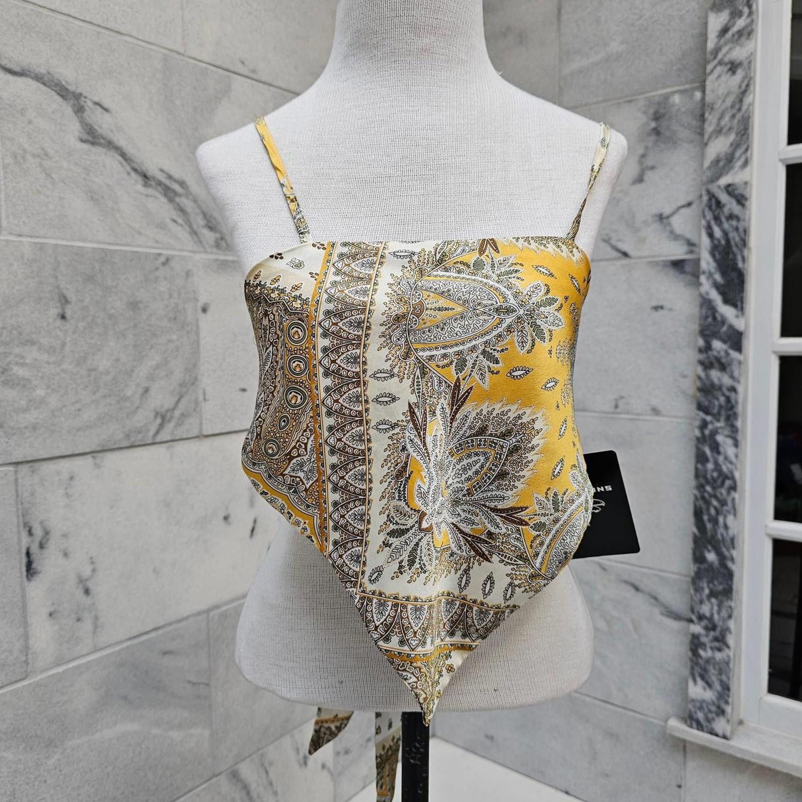 Other Handkerchief Silk Women's Top Size S / US 4 / IT 40 - 3 Thumbnail