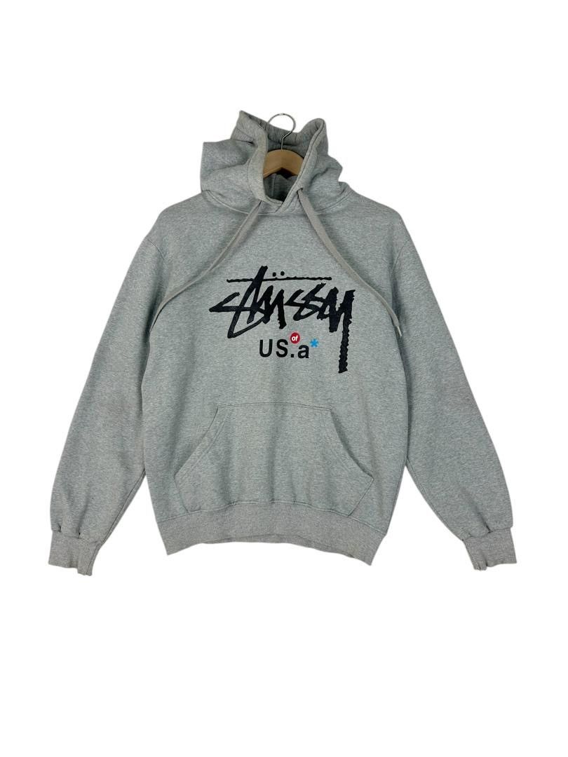 Other Vintage Stussy spellout Hoodie/ Streetwear Size US L / EU 52-54 / 3 - 1 Thumbnail