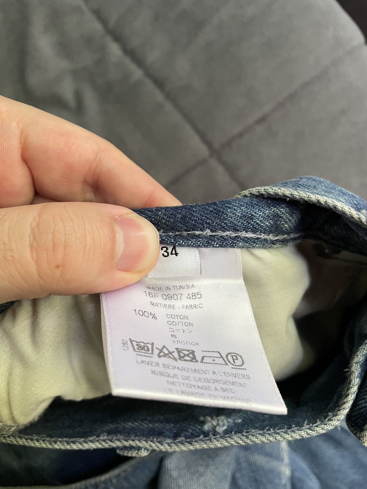 Givenchy Givenchy Cuban Cut Snowflake Distressed Jeans Size US 34 / EU 50 - 11 Thumbnail