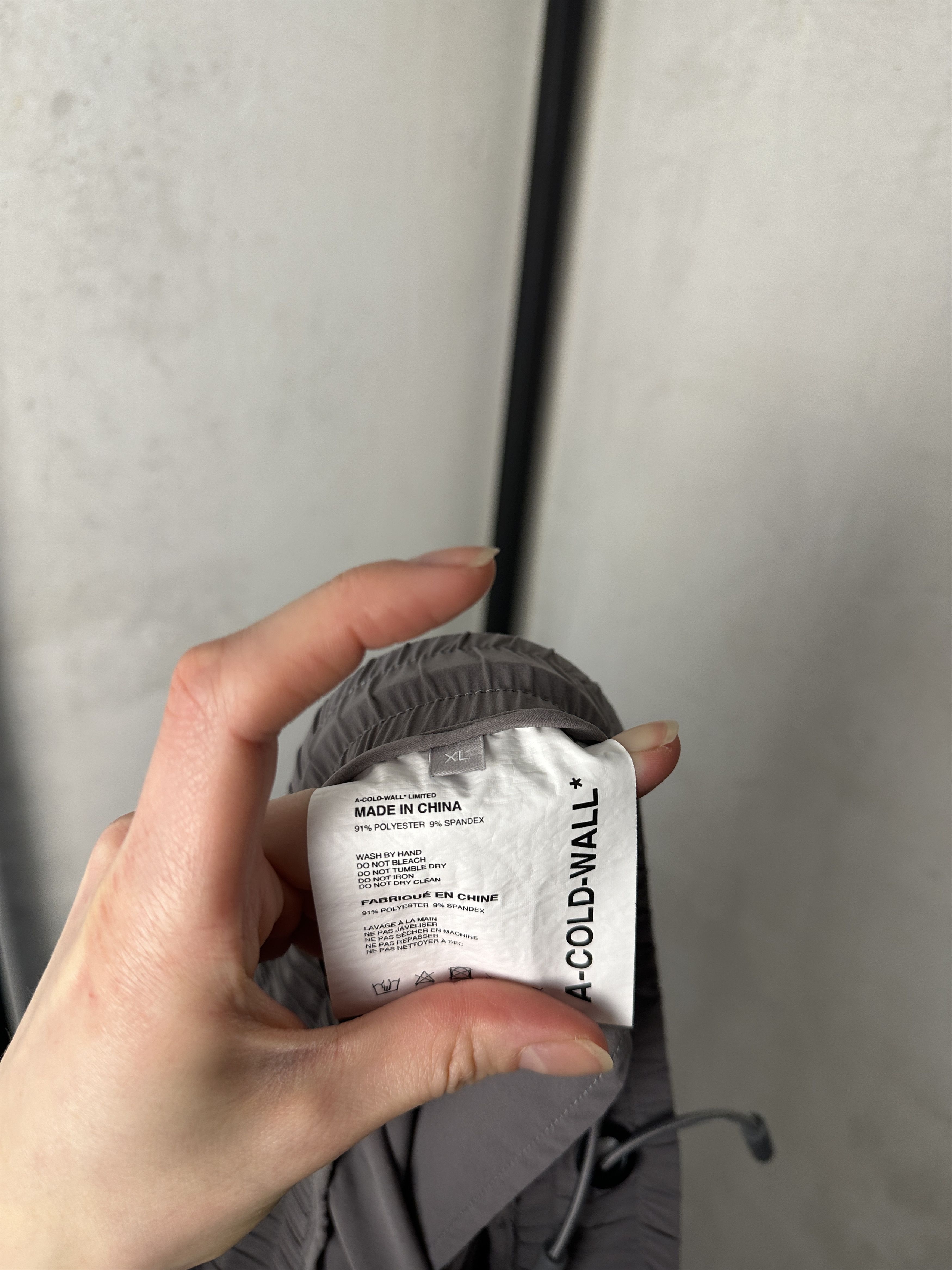 A-COLD-WALL* A-Cold-Wall* Nylon Grey Short Size US 36 / EU 52 - 11 Thumbnail