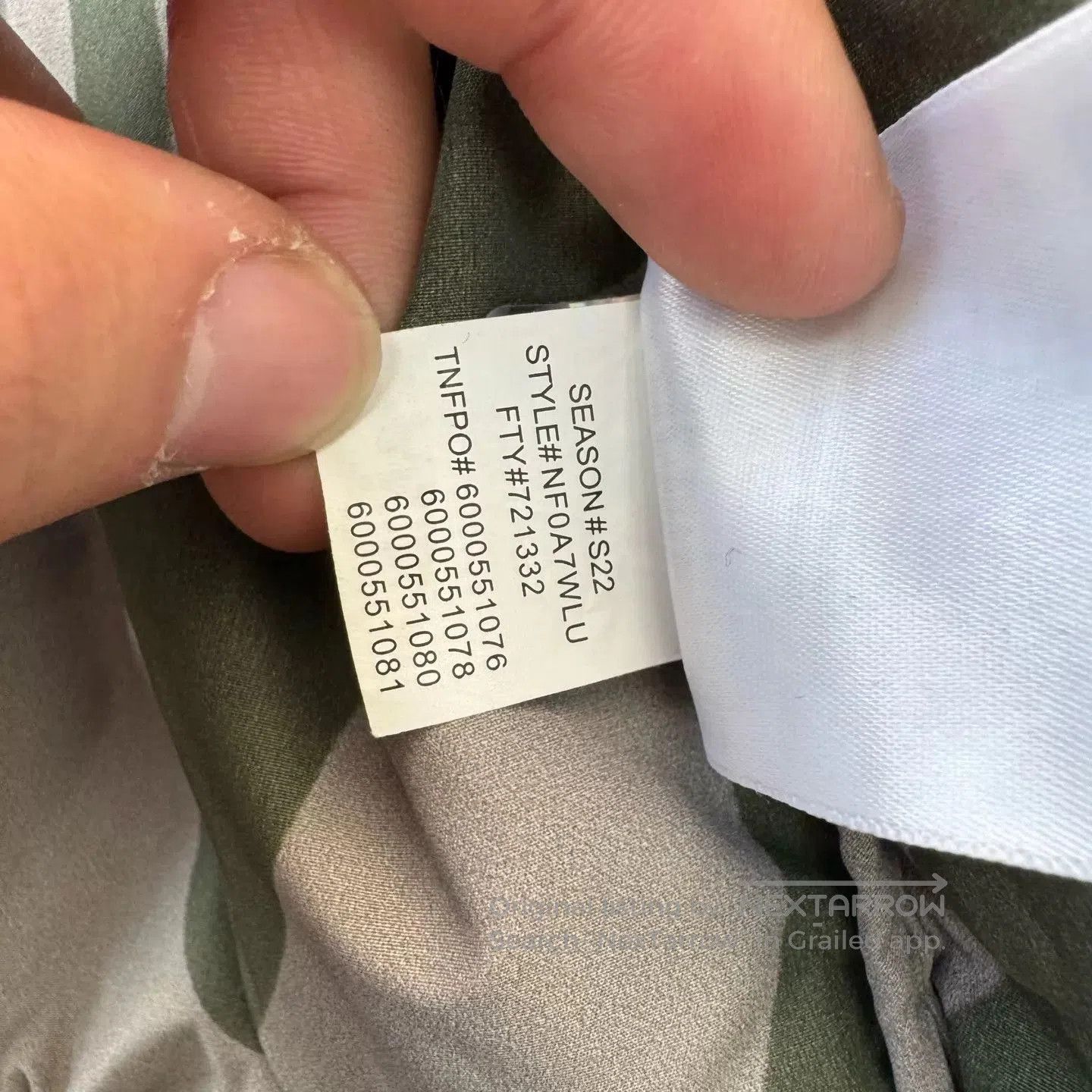 The North Face Multi Camo Puffer Jacket - XL. Size US XL / EU 56 / 4 - 5 Thumbnail