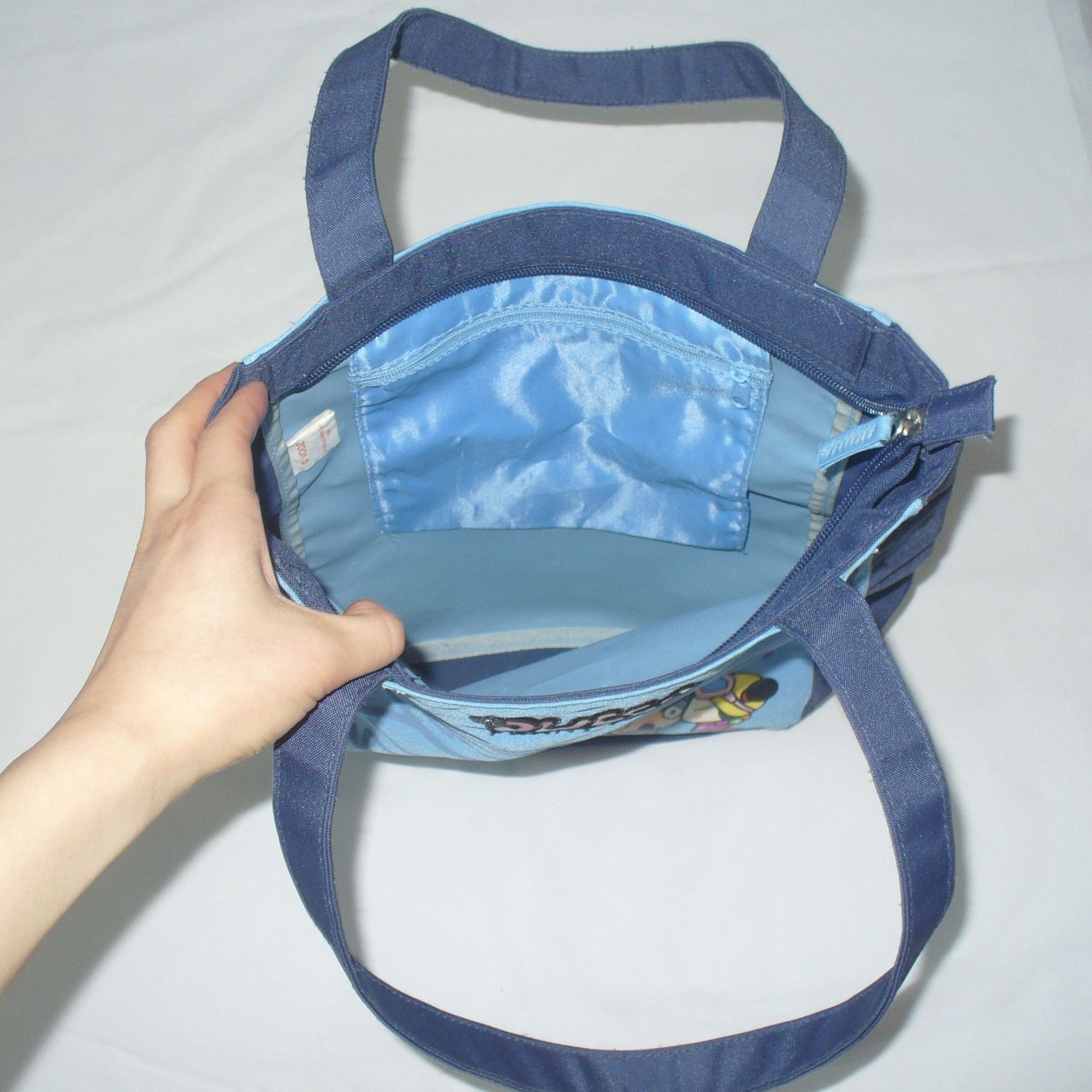 Other Pucca 2000s blue shoulder bag hand bag Size ONE SIZE - 4 Thumbnail