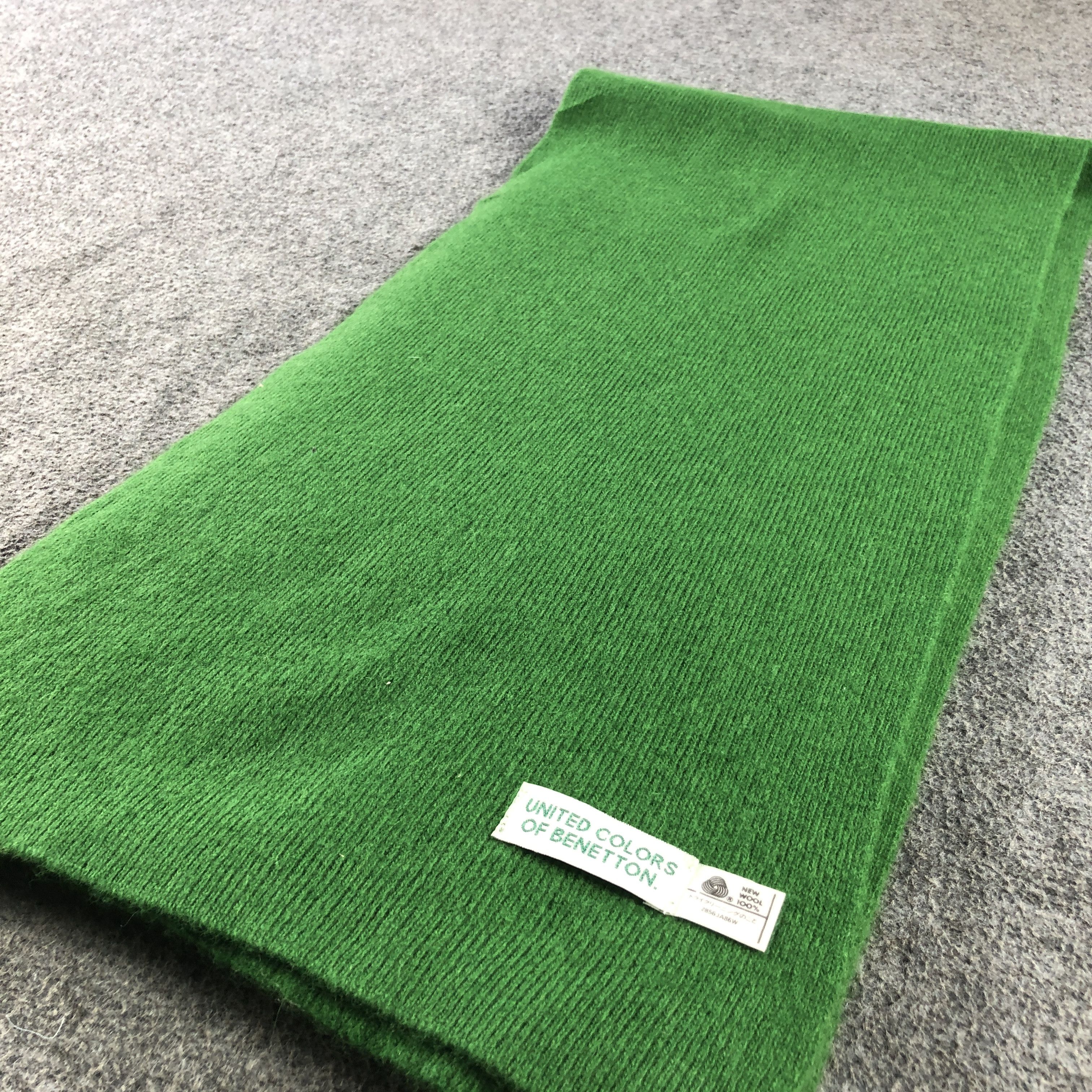United Colors Of Benetton United Colors Of Benetton Wool Scarf Muffler V2909 Size ONE SIZE - 3 Thumbnail