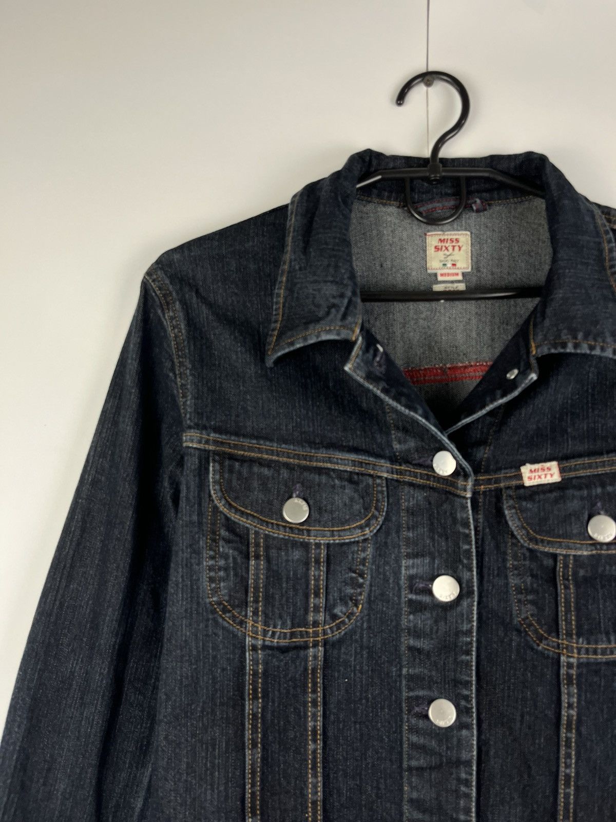 Miss Sixty Miss Sixty Y2K Rare Streetwear Denim Jacket Size M / US 6-8 / IT 42-44 - 2 Thumbnail