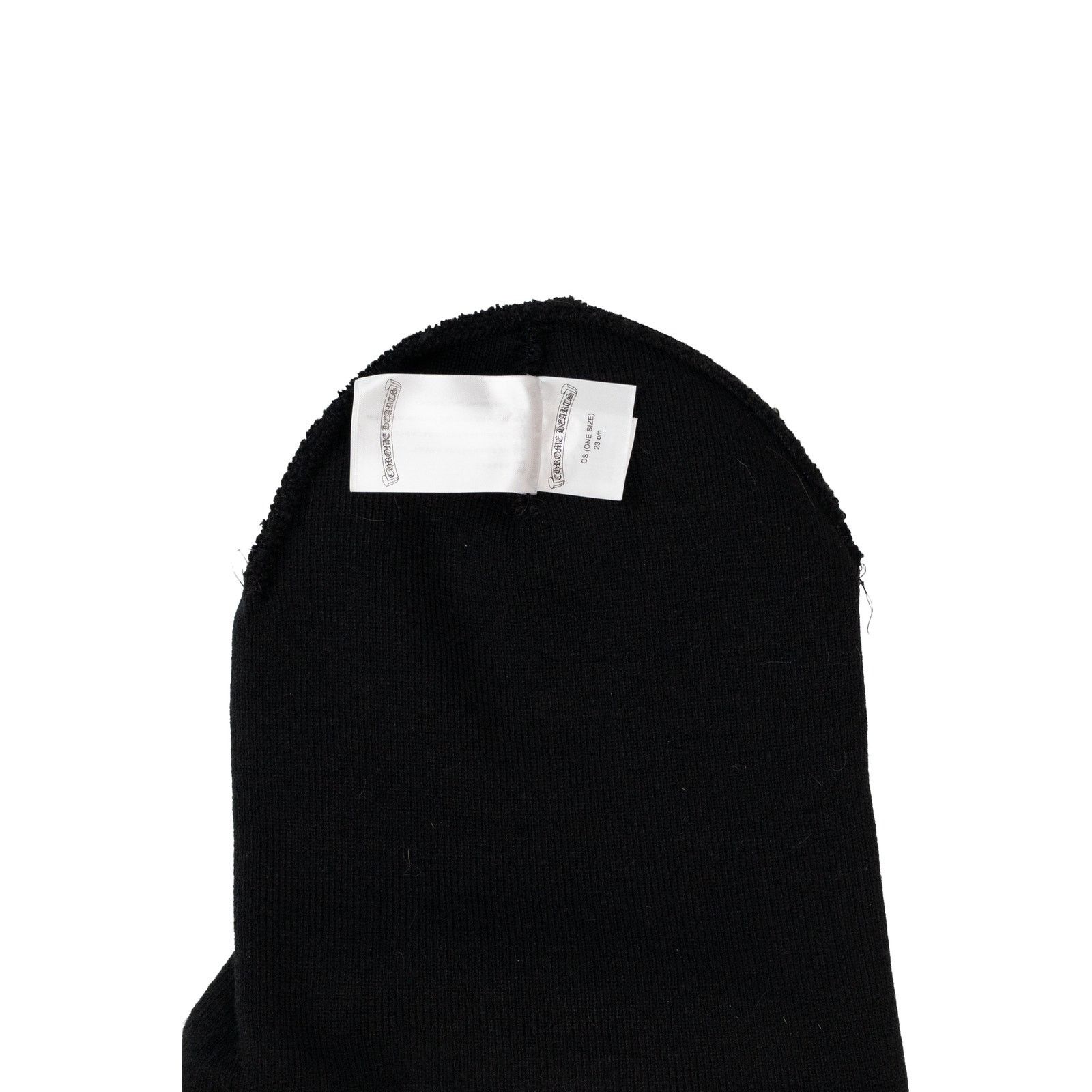 Chrome Hearts Black Logo Beanie Size ONE SIZE - 4 Thumbnail