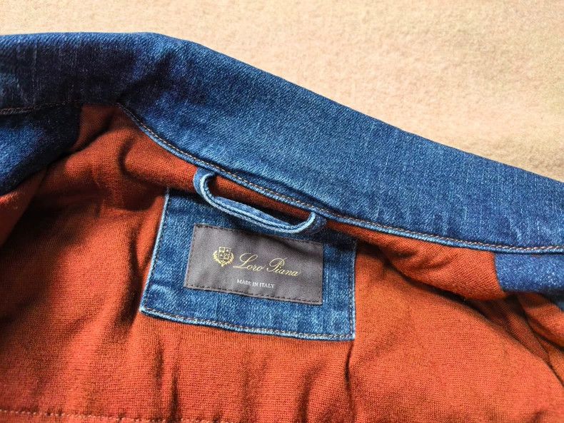 Loro Piana LORO PIANA Retro water-washed denim jacket Size M / US 6-8 / IT 42-44 - 3 Thumbnail