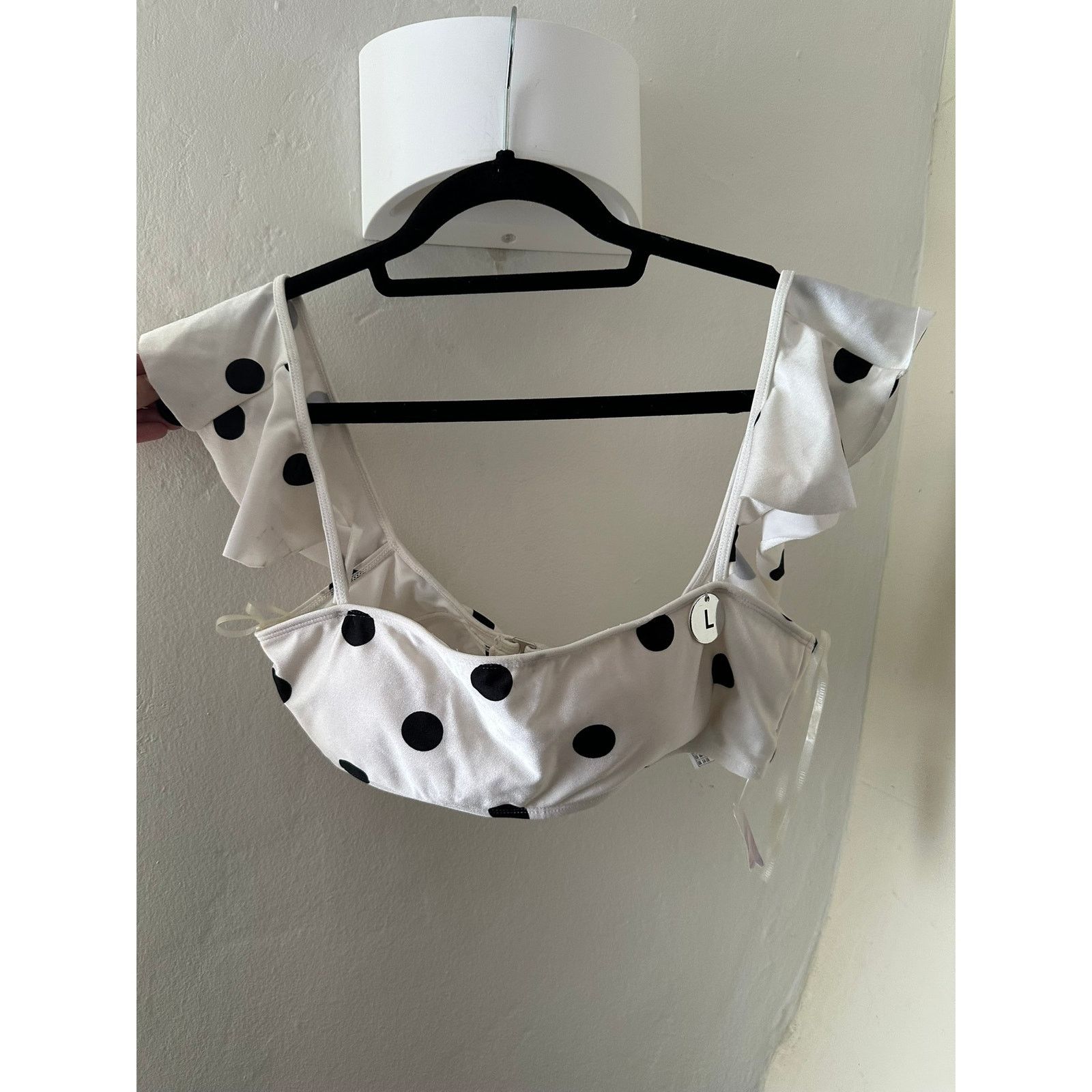 Forever 21 Forever 21 Polka Dot Bikini Top L Size ONE SIZE - 1 Thumbnail