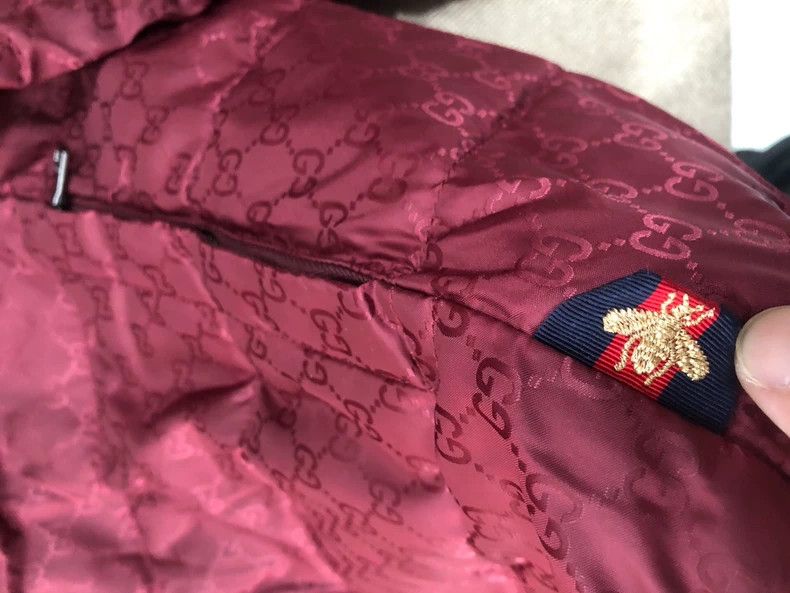 Gucci Gucci Little bee full-print down jacket 2503-Nextarrow Size US M / EU 48-50 / 2 - 2 Thumbnail