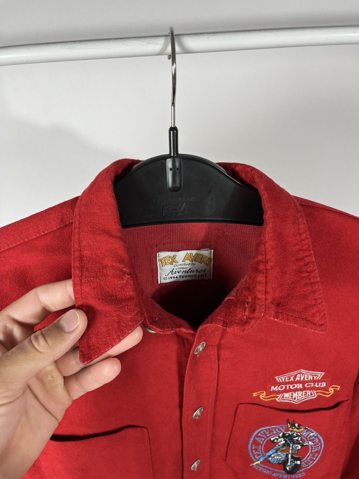 Other Tex Avery Motor Club Red Button Up Shirt Studio Aventures M Size US M / EU 48-50 / 2 - 7 Thumbnail
