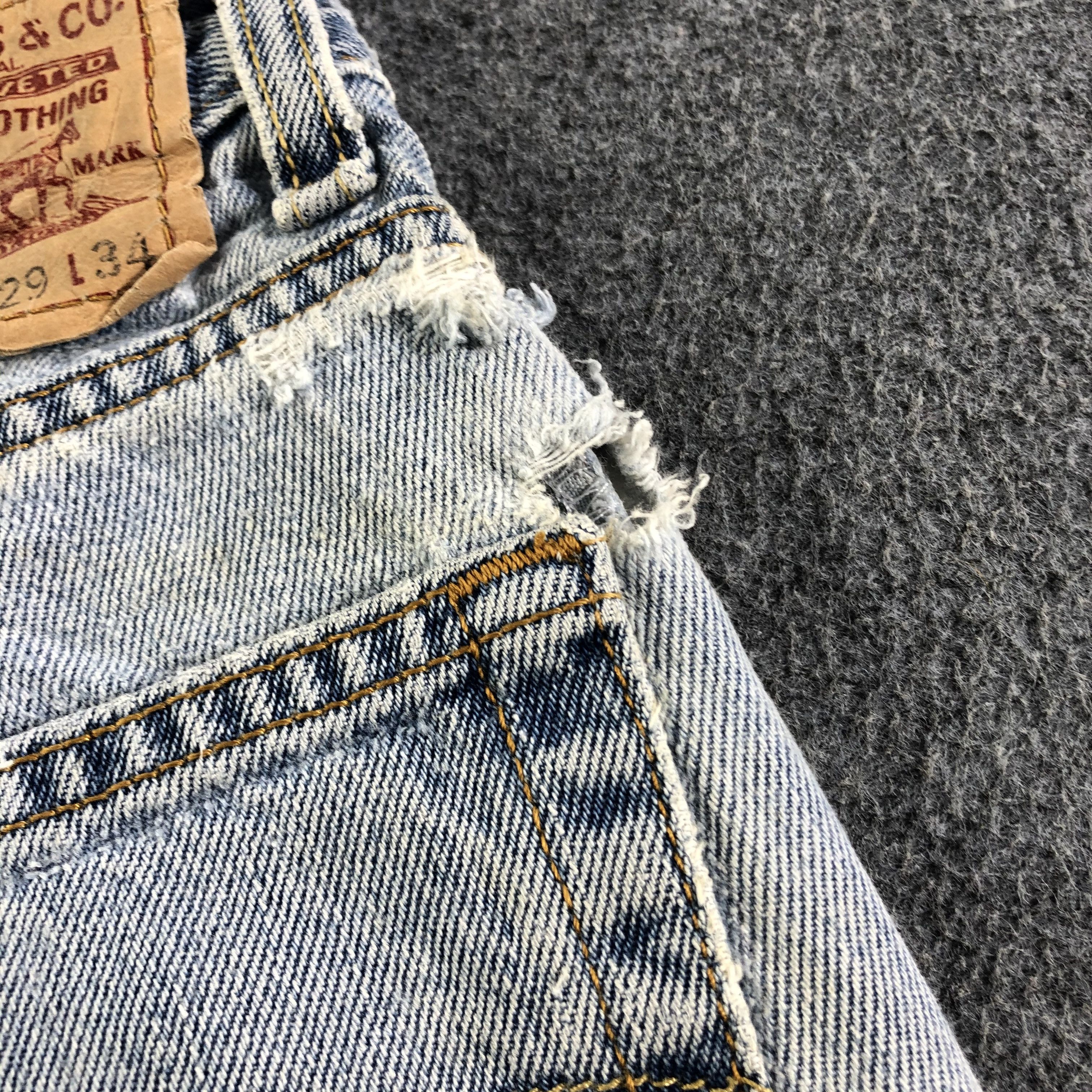 Levi's Vintage Light Wash Levis 512 Jeans-J3050 Size US 29 - 10 Thumbnail
