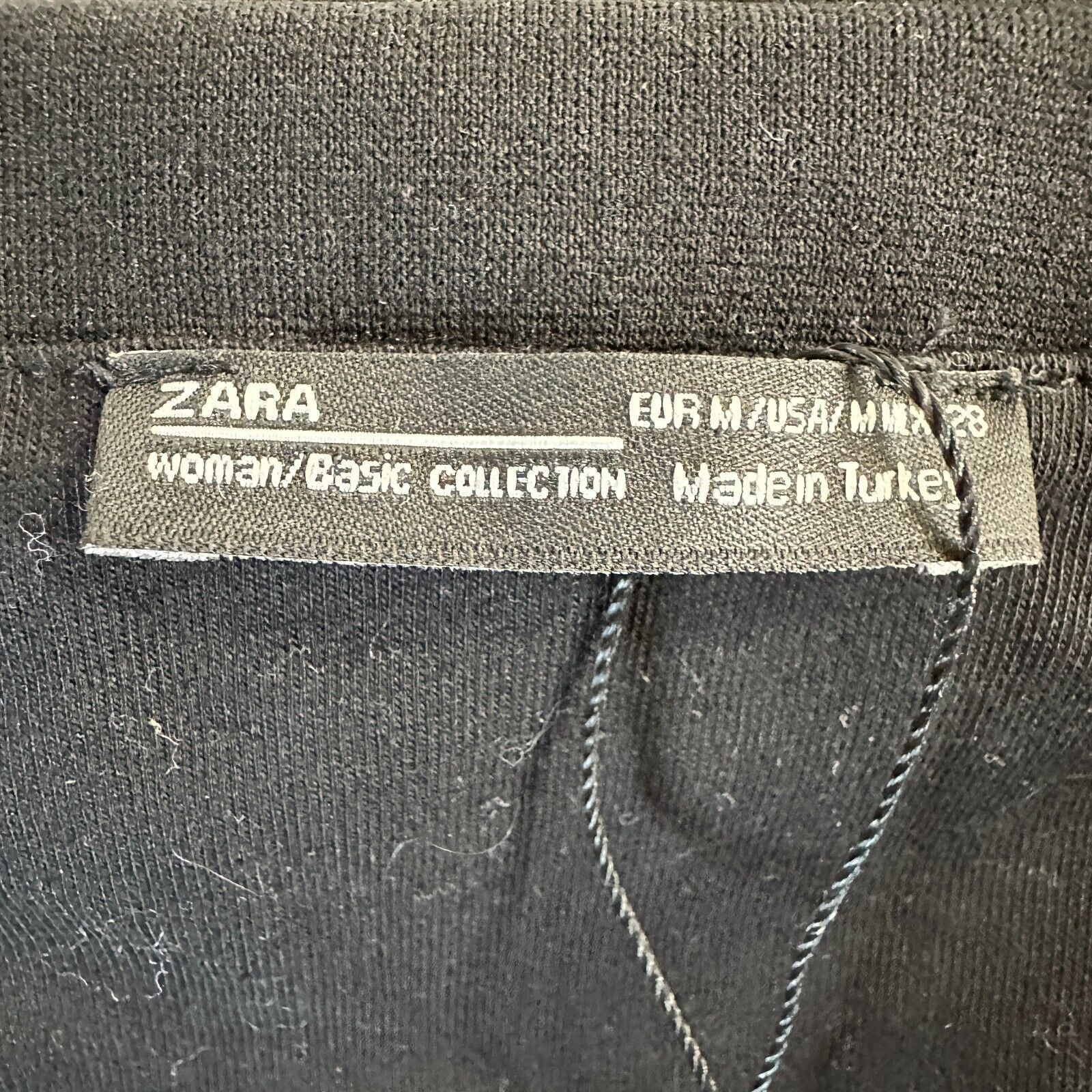 Zara Zara Sexy Black Off-Shoulder Bandeau bodycon Dress Medium Size M / US 6-8 / IT 42-44 - 6 Thumbnail