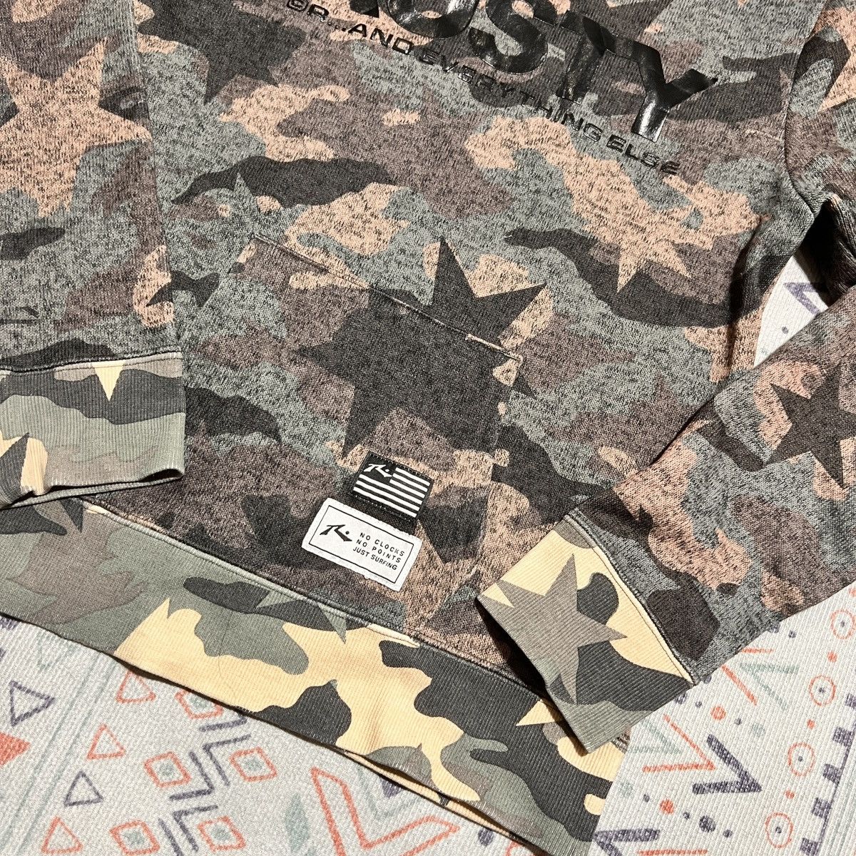 Rusty Rusty Camo Hoodie Size US XS / EU 42 / 0 - 4 Thumbnail