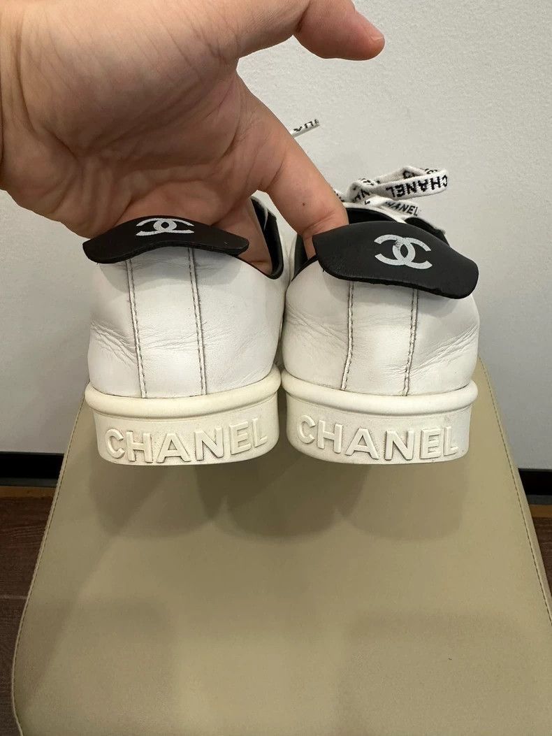 Chanel Chanel Black and White Panda Sneakers -2505 Size US 9 / EU 42 - 5 Thumbnail