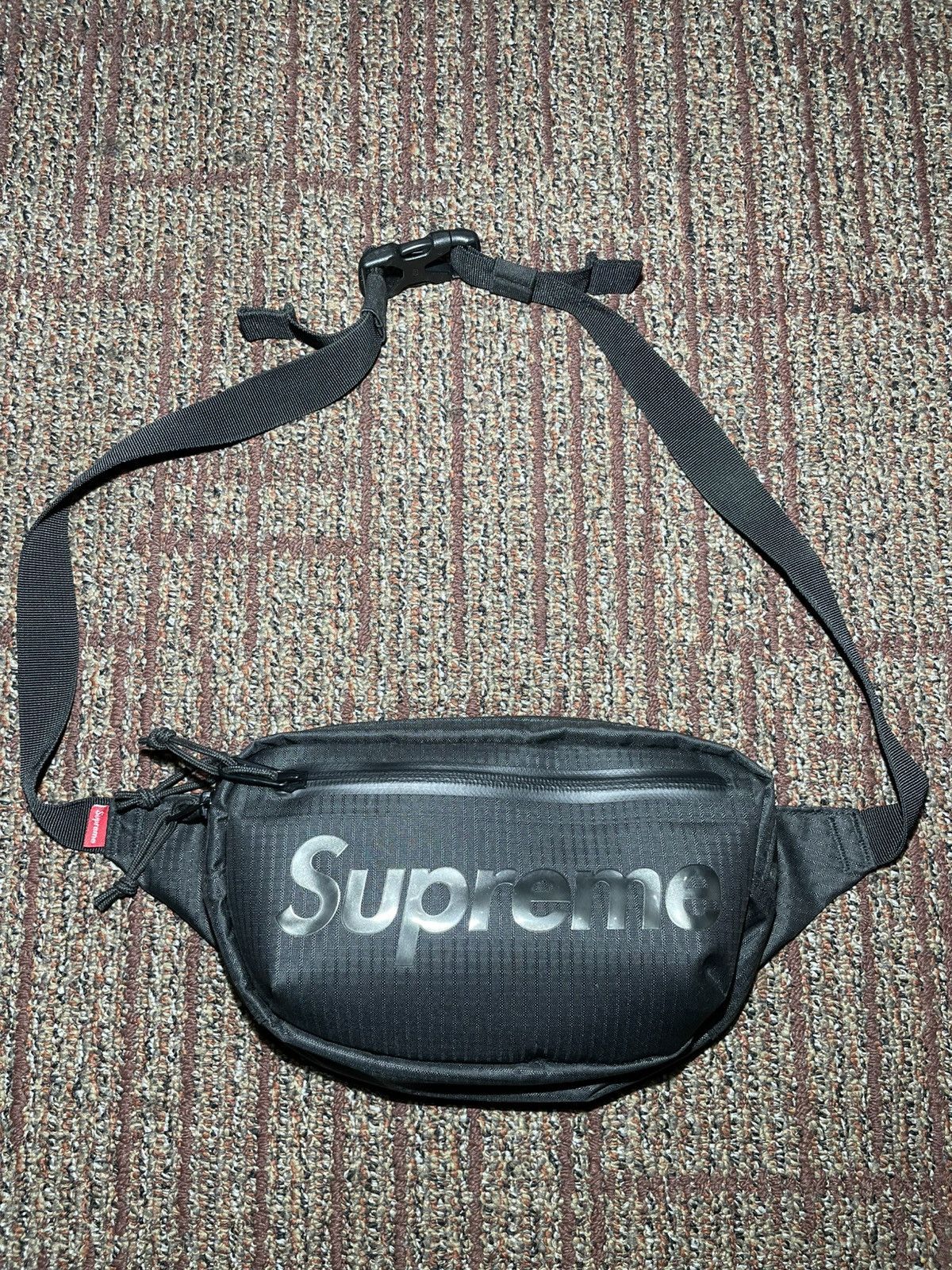 Supreme × Vintage Supreme SS19 Waist Bag Black | Grailed