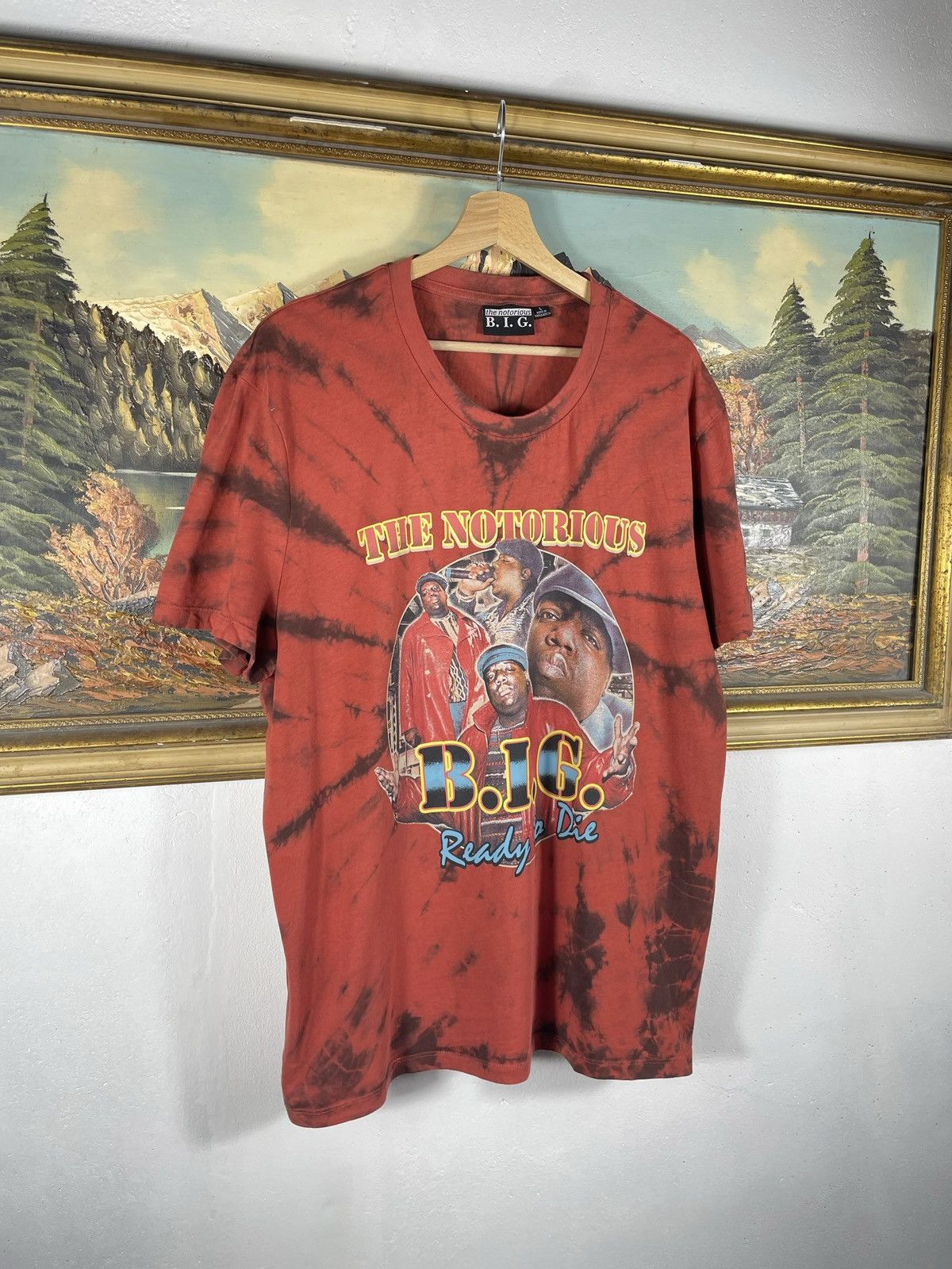 Rap Tees × Vintage Biggie The Notorious B.I.G. Baggy Loose T shirt Tee Rap Size US L / EU 52-54 / 3 - 3 Thumbnail