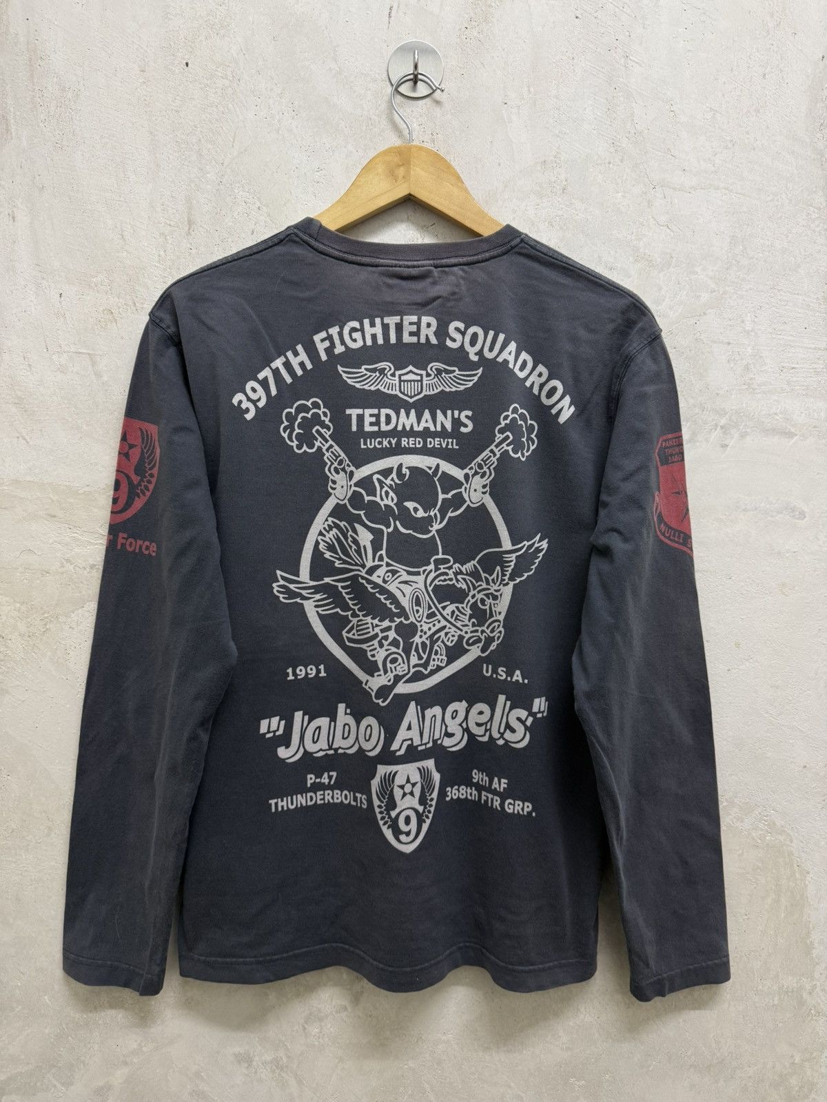 Tedman Faded Tedman Ted Company Devils Equipment Long Sleeve Size US XS / EU 42 / 0 - 1 Thumbnail