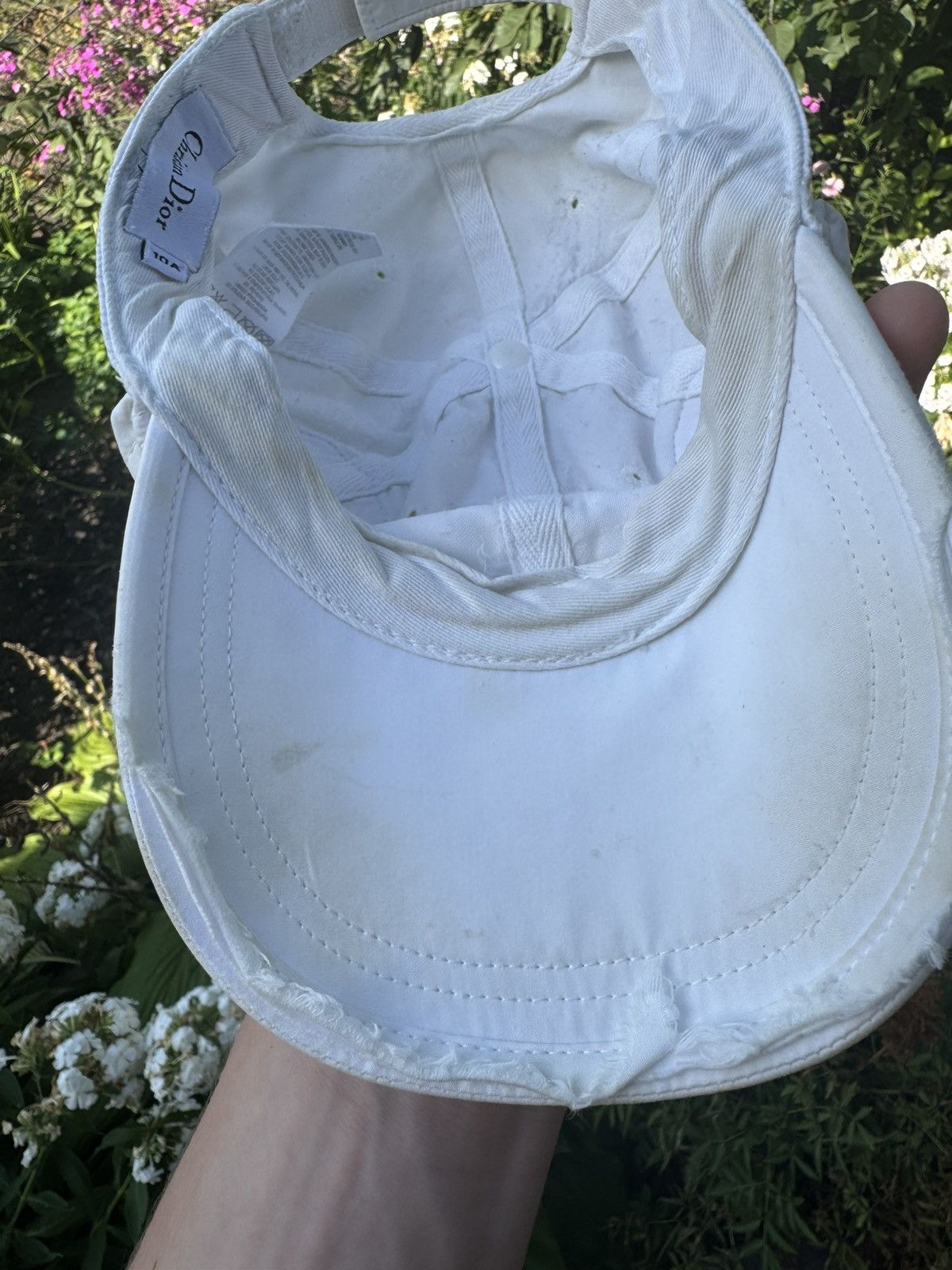 Dior Christian Dior Team Distressed 10A Cap hat Size ONE SIZE - 7 Thumbnail