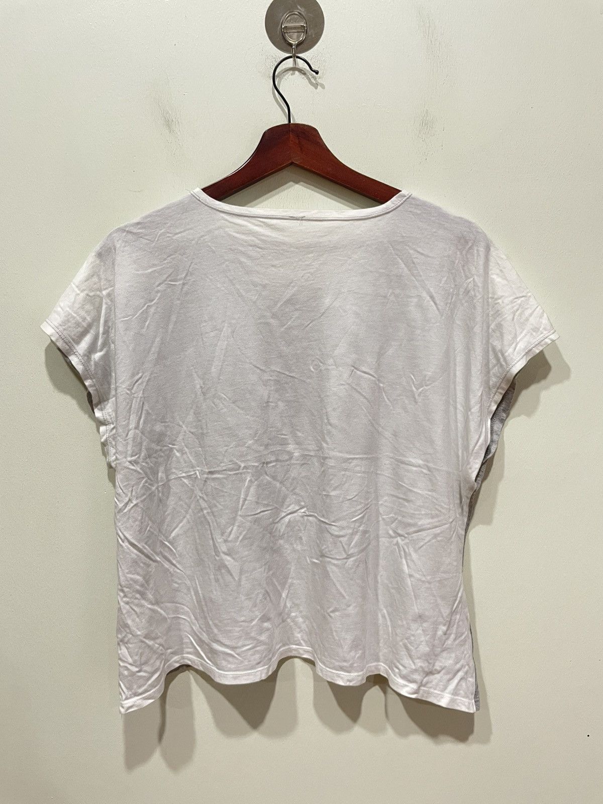 Sunao Kuwahara Japanese Brand Two Tone Blouse Size M / US 6-8 / IT 42-44 - 2 Thumbnail