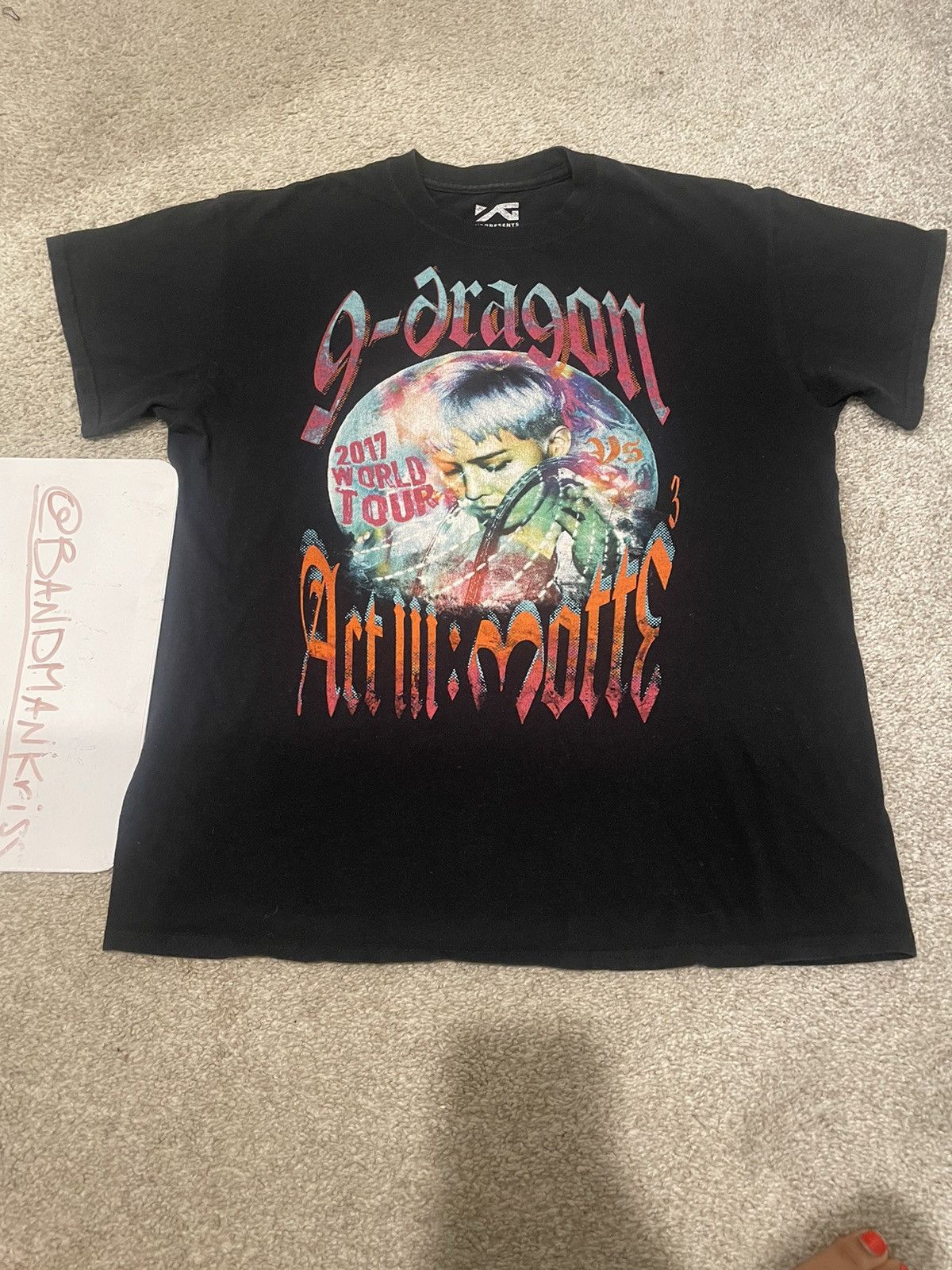 Vintage 9-Dragon x World Tour x Tee Size US M / EU 48-50 / 2 - 1 Thumbnail