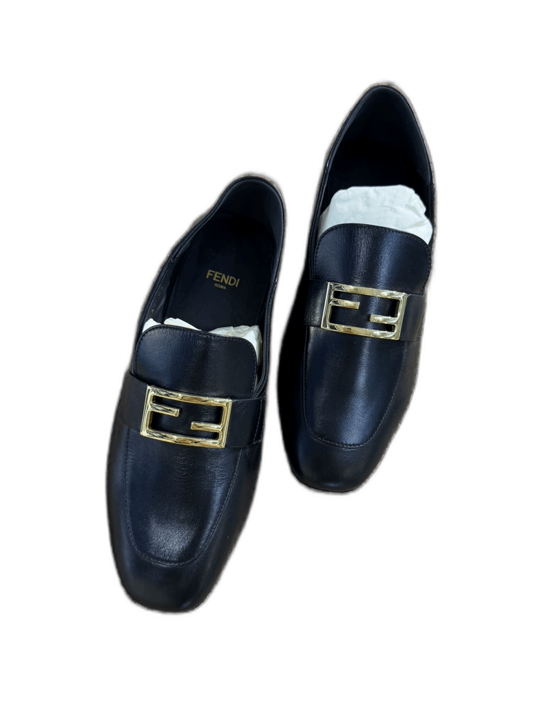 Fendi Fendi Classic Black Loafers Size 36.5 Size US 6 / IT 36 - 1 Thumbnail