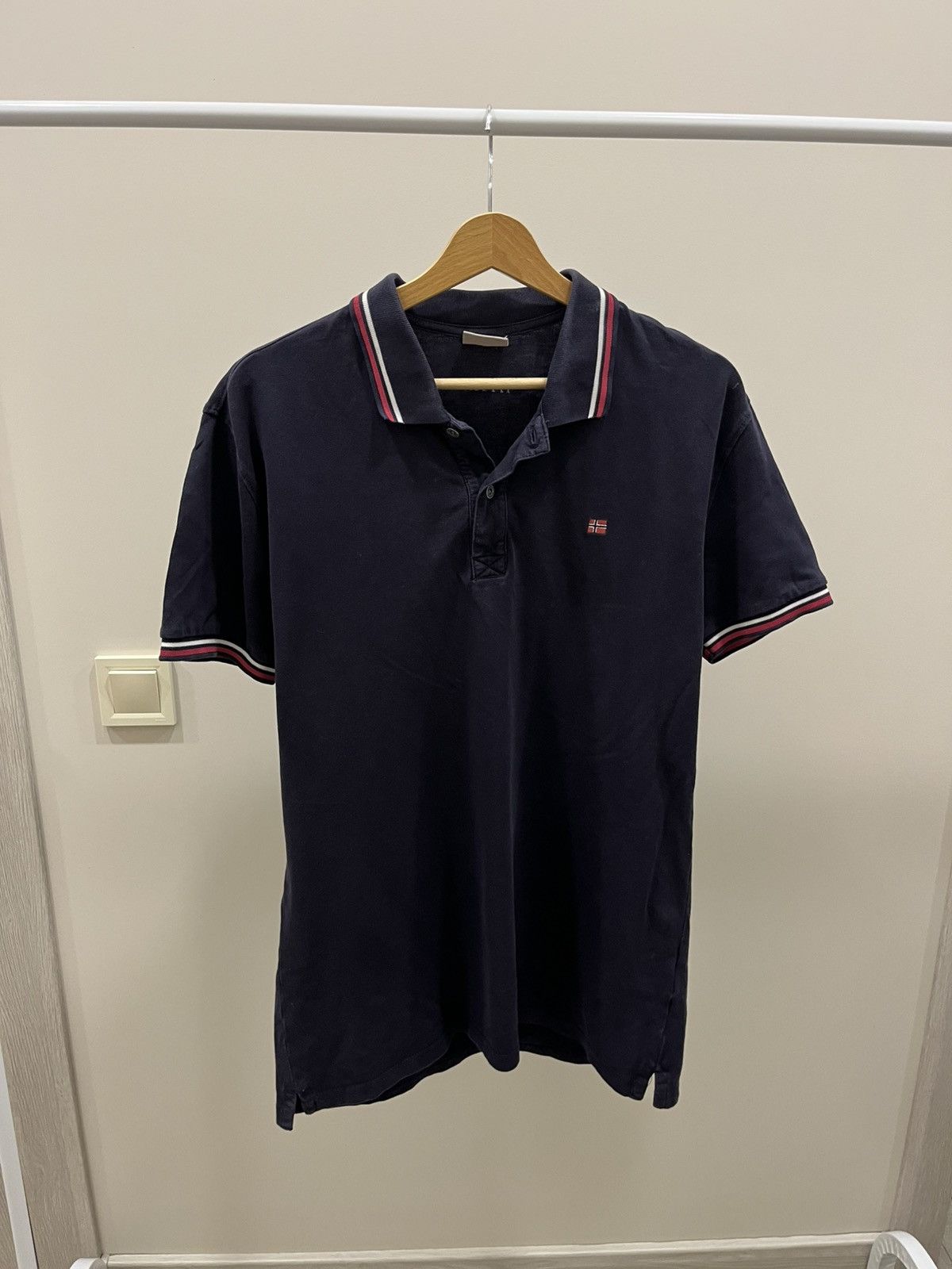 Napapijri Crazy gorpcore Napapijri polo shirt y2k VTG 2000s hype rare Size US L / EU 52-54 / 3 - 1 Thumbnail