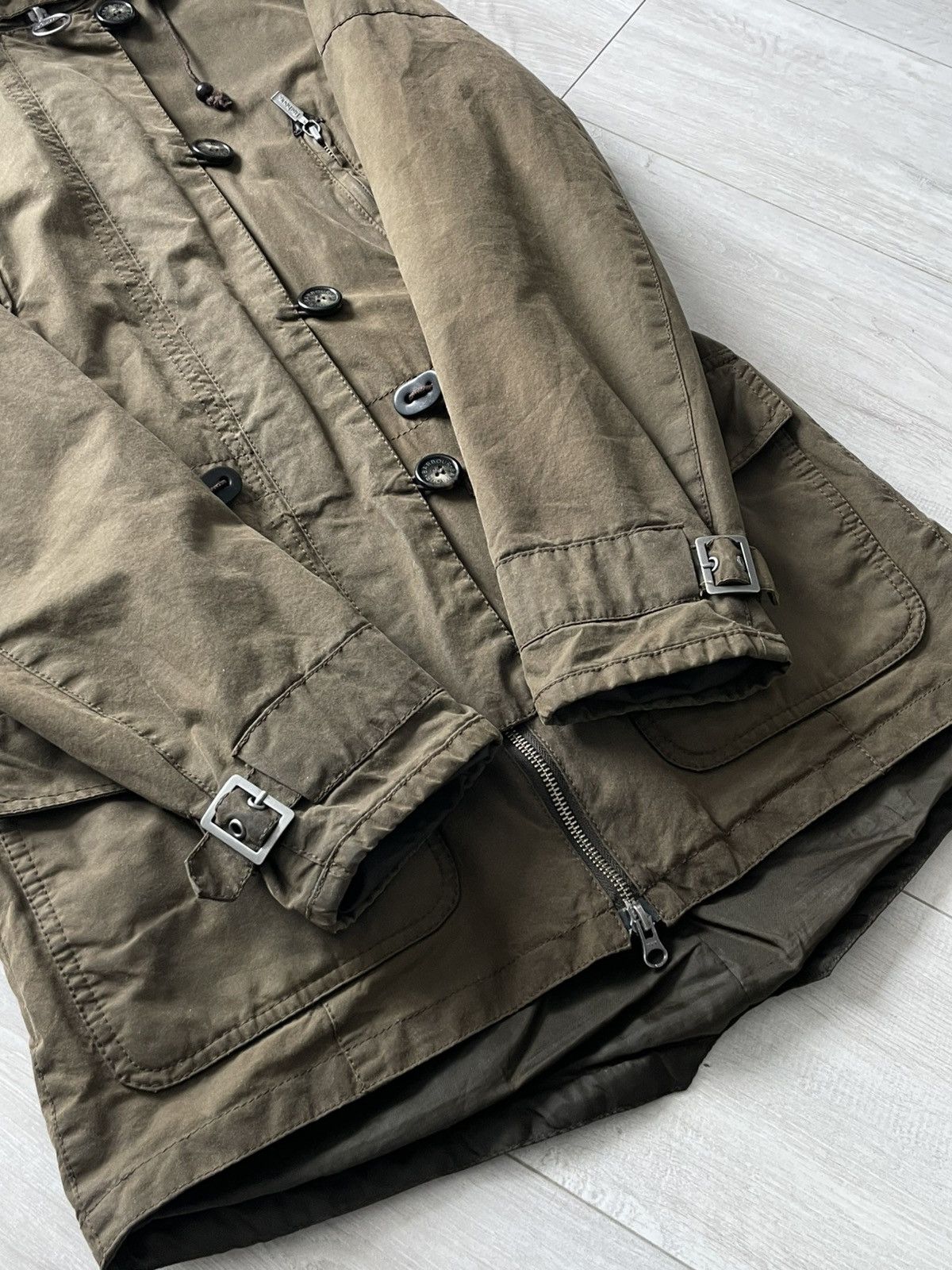 Barbour Barbour Waxed Vintage Troop Parka Fur Jacket Size M / US 6-8 / IT 42-44 - 6 Thumbnail
