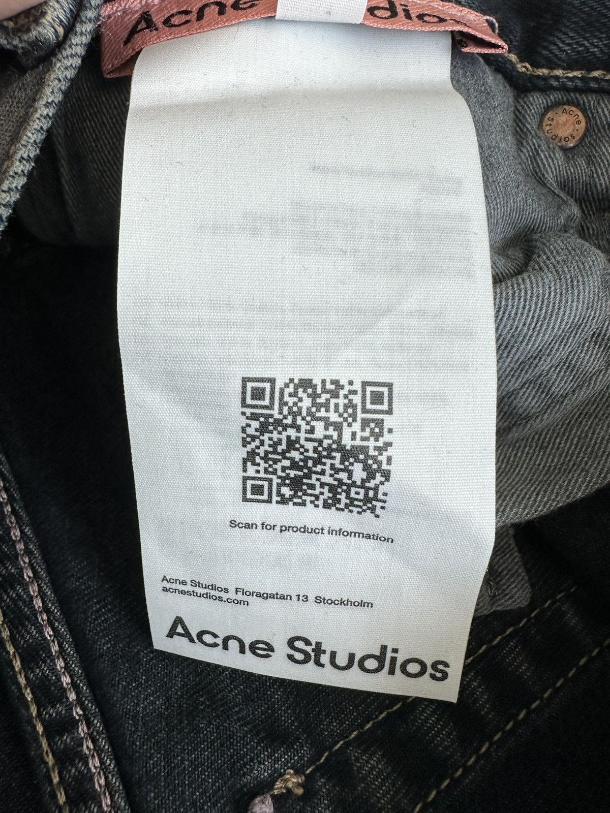 Acne Studios Acne Studios 2006F Coated Glossy Black Jeans 25 Size 25" / US 0 / IT 36 - 11 Thumbnail