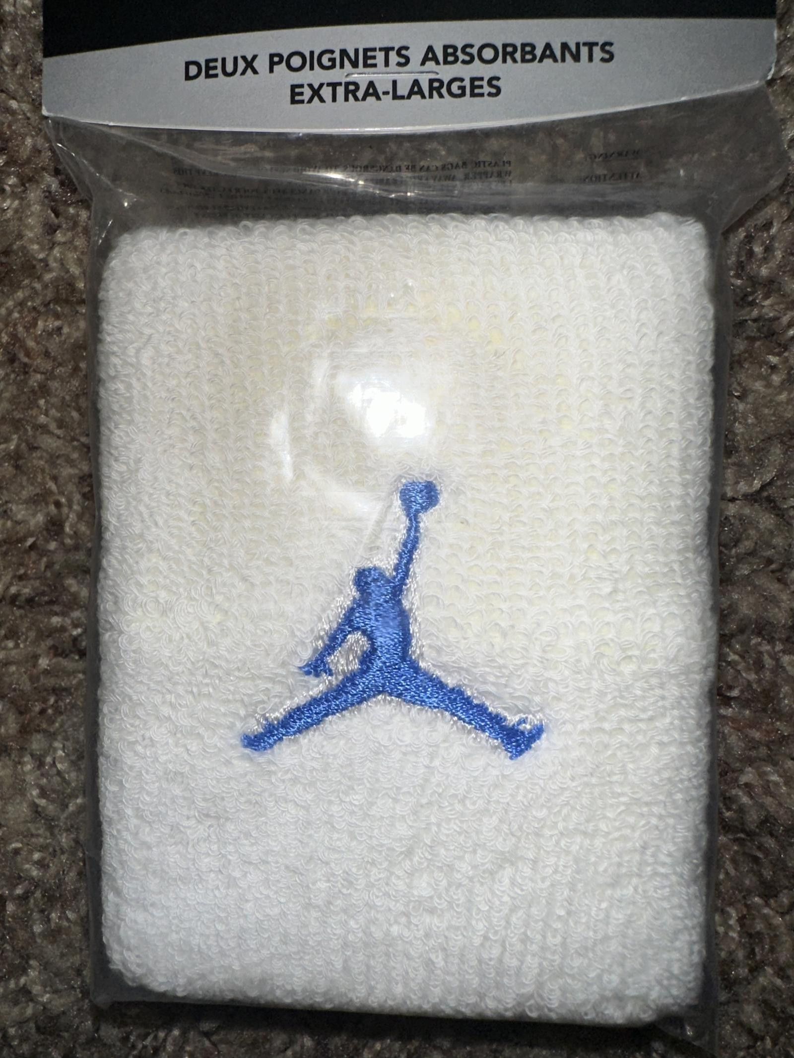 Designer Air Jordan Jumpman 2 Double Wide Wristband Sample 2003 Size ONE SIZE - 2 Thumbnail
