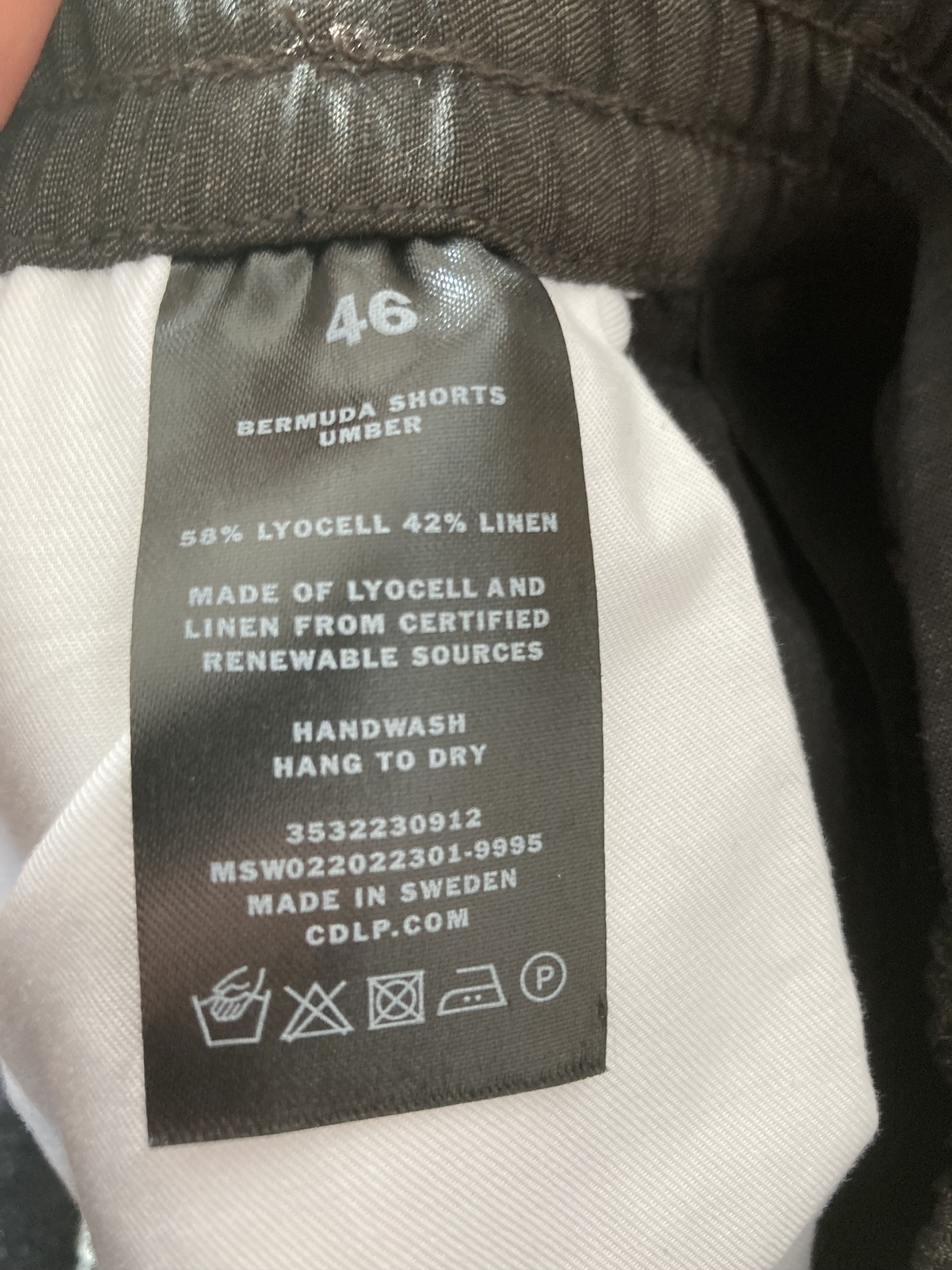 CDLP Linen shorts Size US 30 / EU 46 - 3 Thumbnail