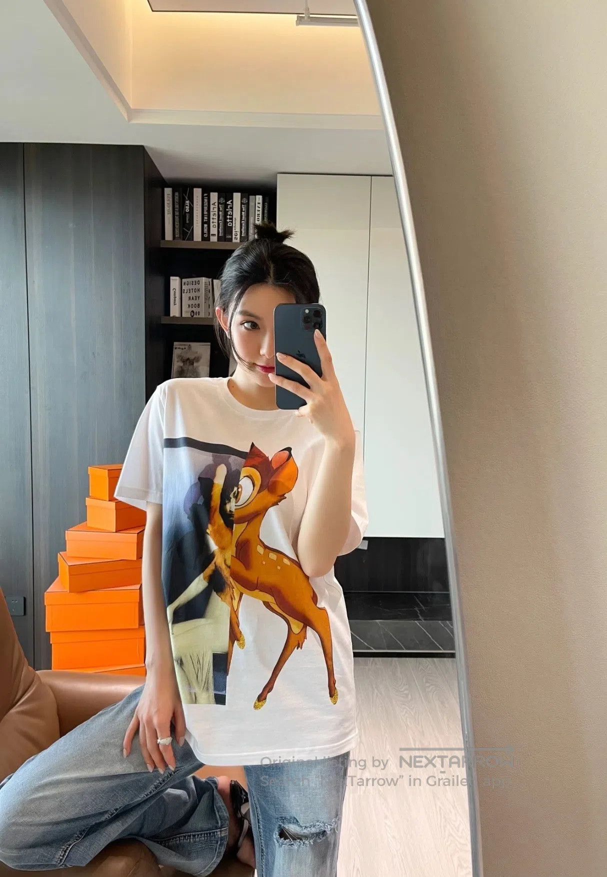 Givenchy Givenchy Bambi Deer Portrait Logo Sweatshirt| Size US L / EU 52-54 / 3 - 9 Thumbnail