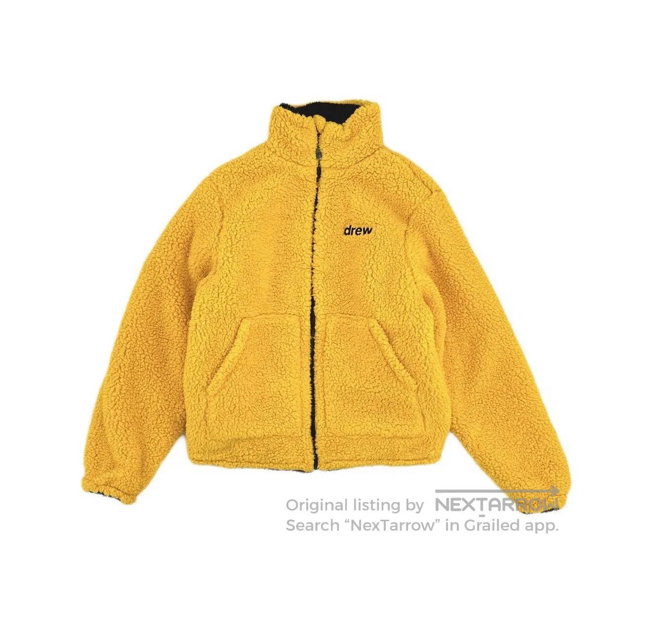 Drew House Drewhouse Black Yellow Reversible Jacket. Size US L / EU 52-54 / 3 - 5 Thumbnail